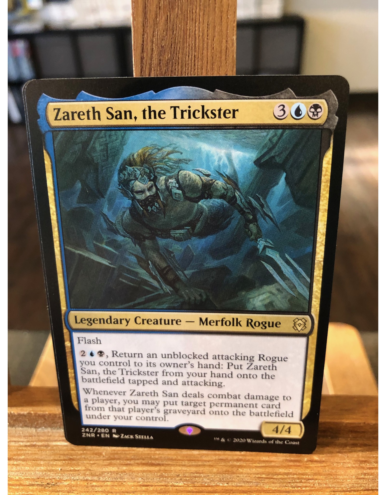 Magic Zareth San, the Trickster  (ZNR)