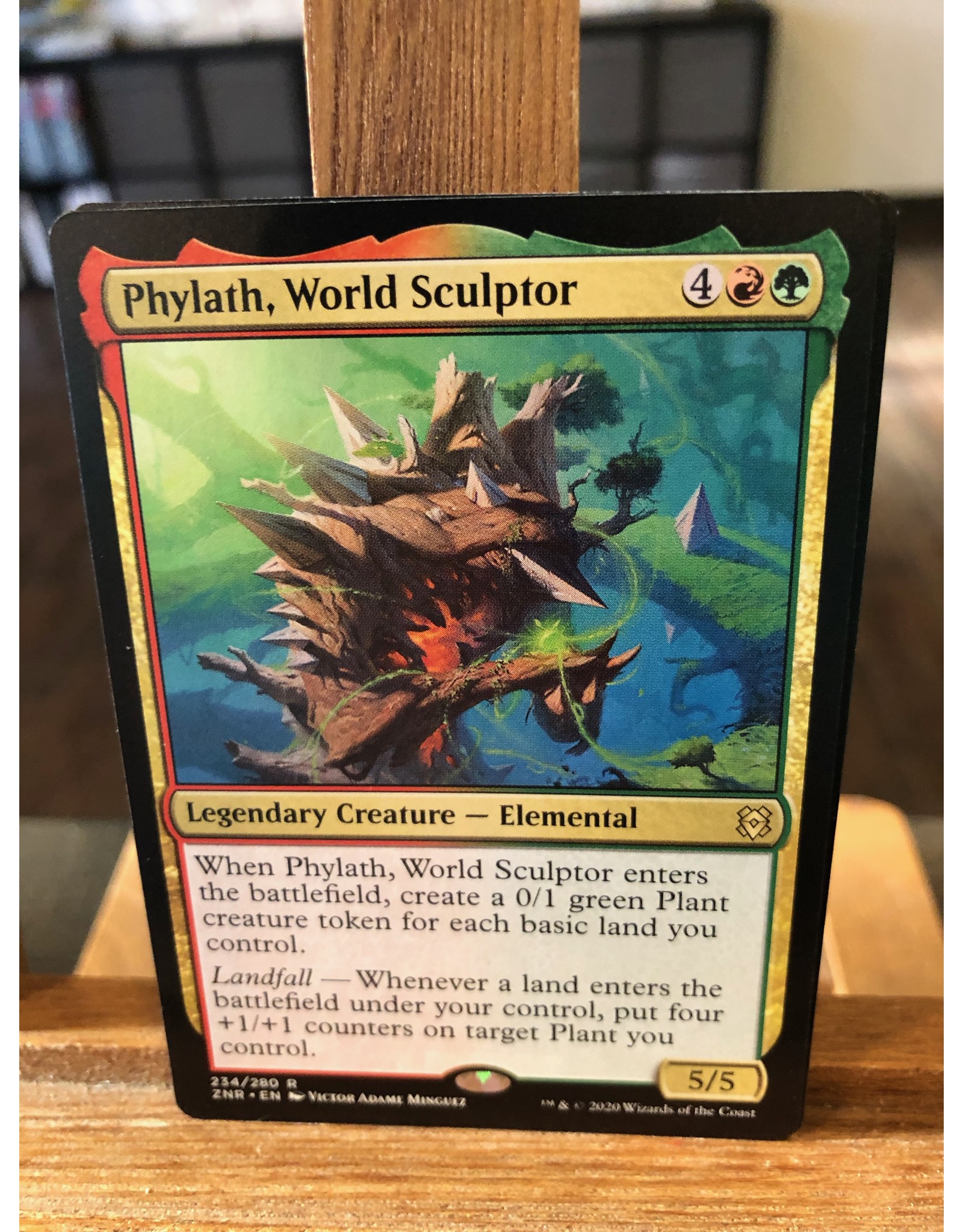 Magic Phylath, World Sculptor  (ZNR)