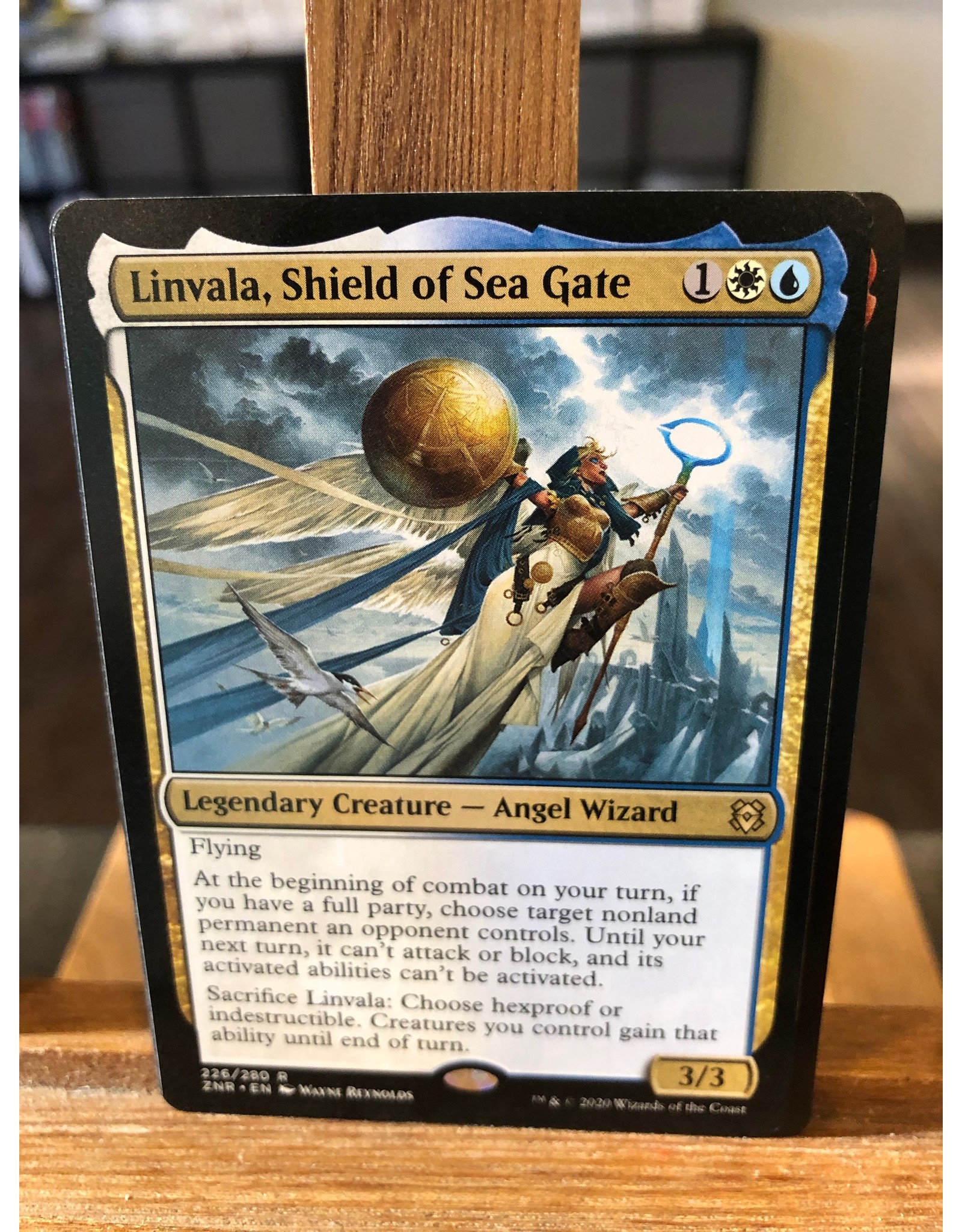 Magic Linvala, Shield of Sea Gate  (ZNR)
