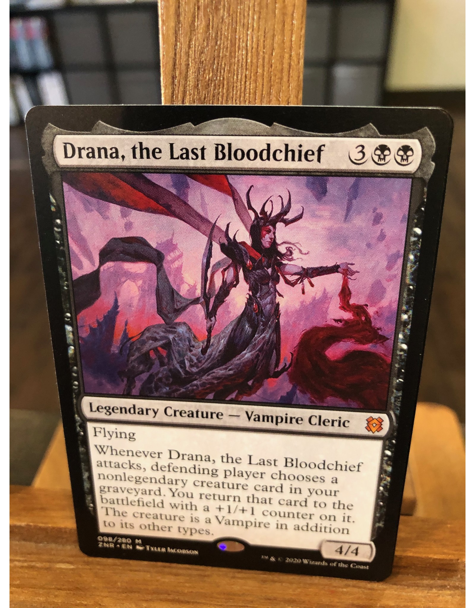 Magic Drana, the Last Bloodchief  (ZNR)