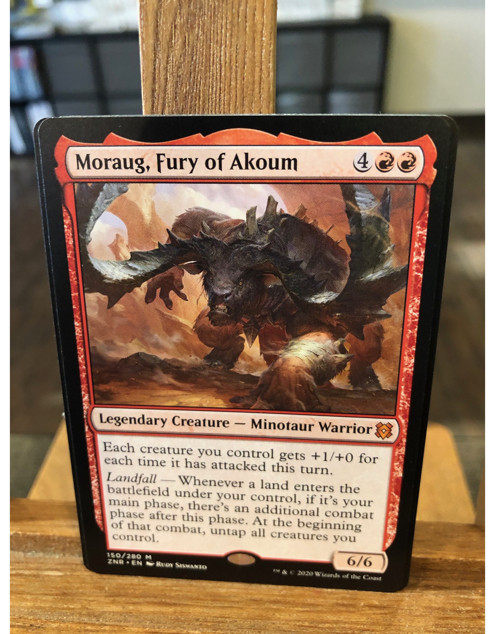 Magic Moraug, Fury of Akoum  (ZNR)