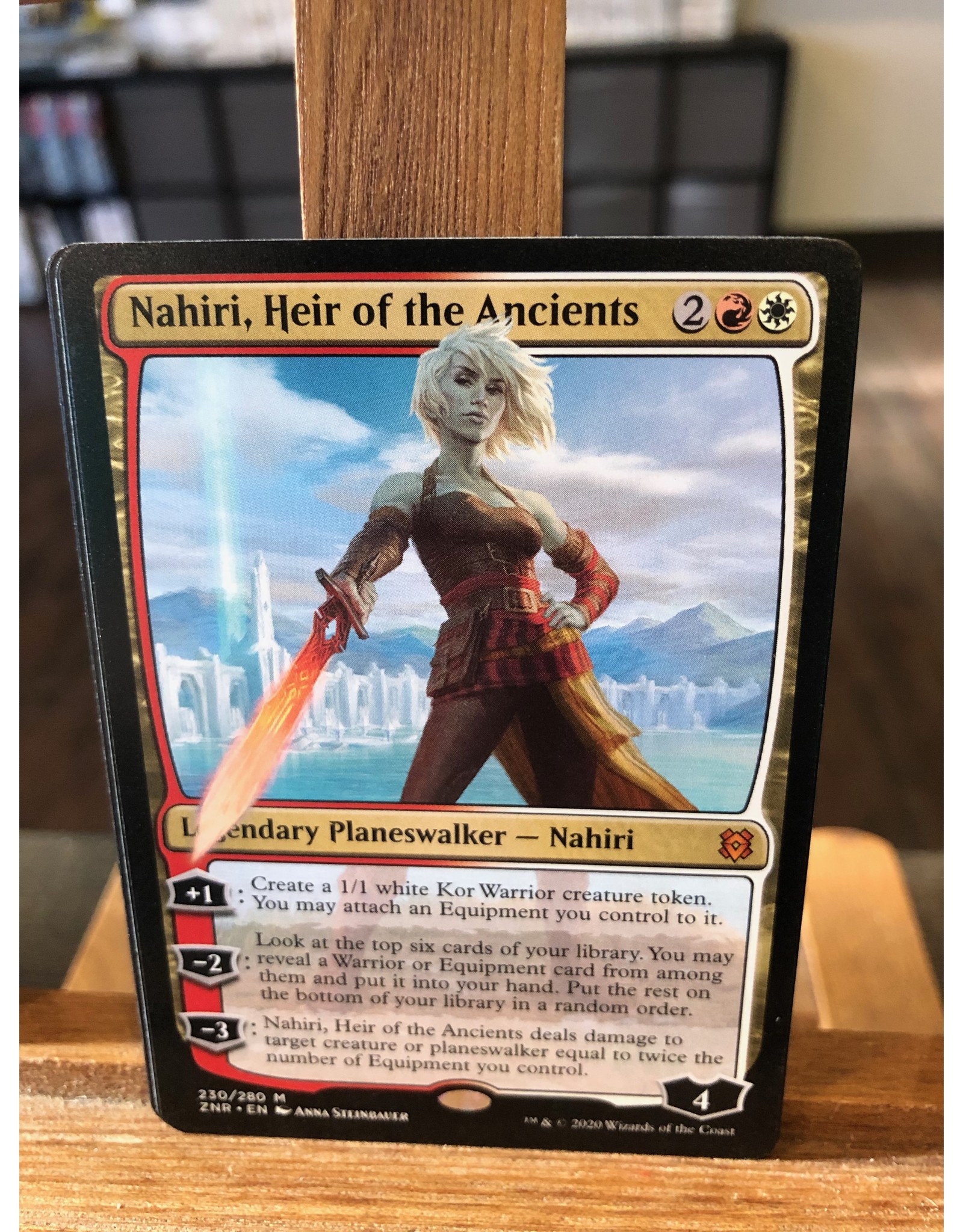 Magic Nahiri, Heir of the Ancients  (ZNR)