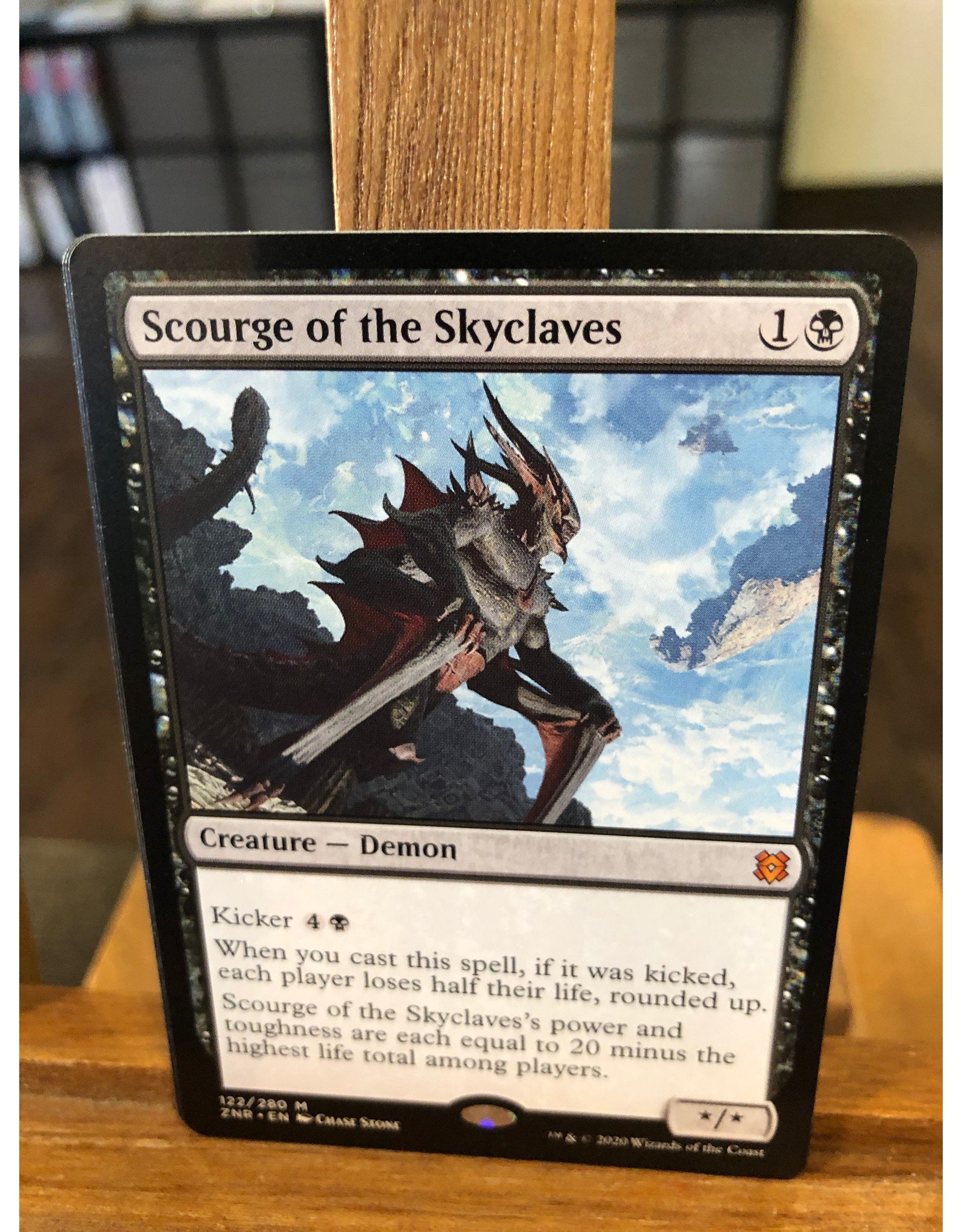 Magic Scourge of the Skyclaves  (ZNR)