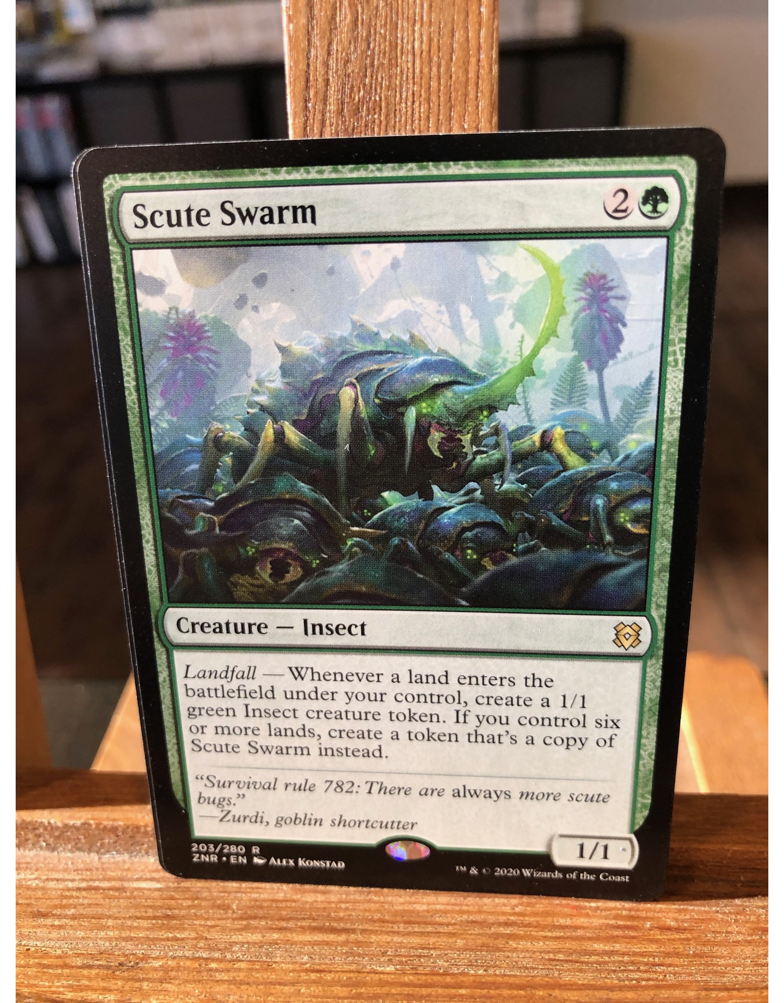 Magic Scute Swarm  (ZNR)