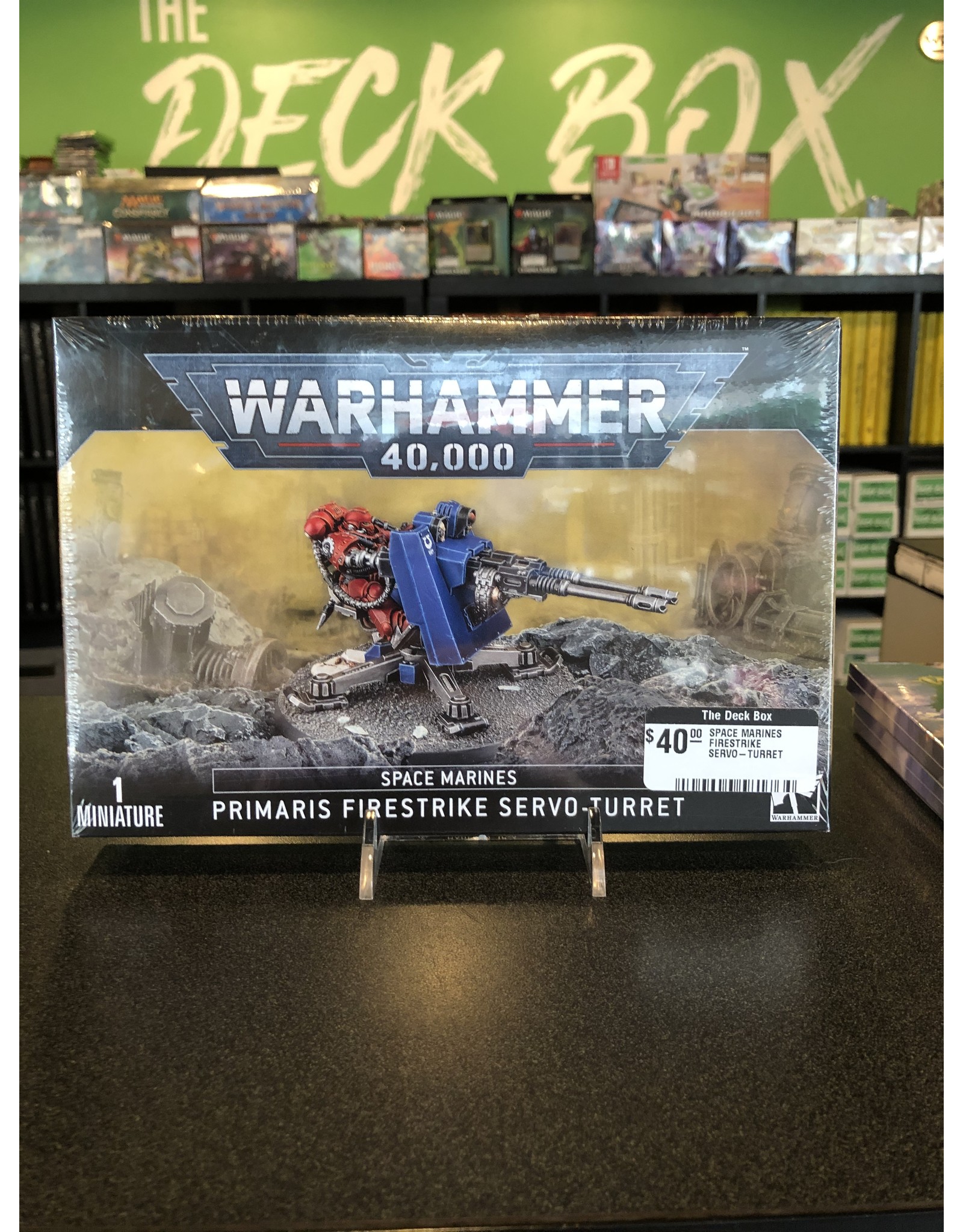 Warhammer 40K SPACE MARINES FIRESTRIKE SERVO-TURRET