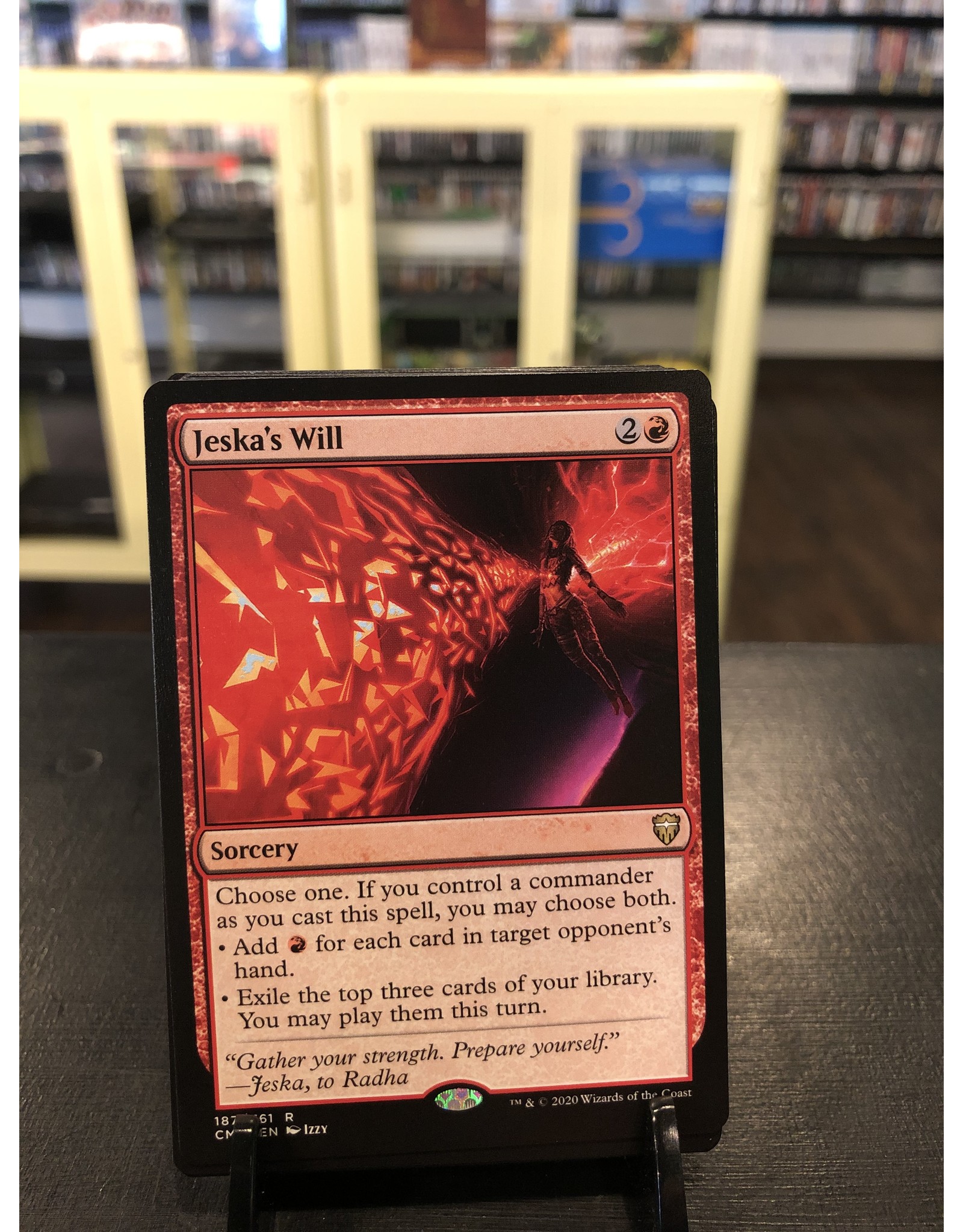 Magic [HOLD] Jeska's Will  (CMR)