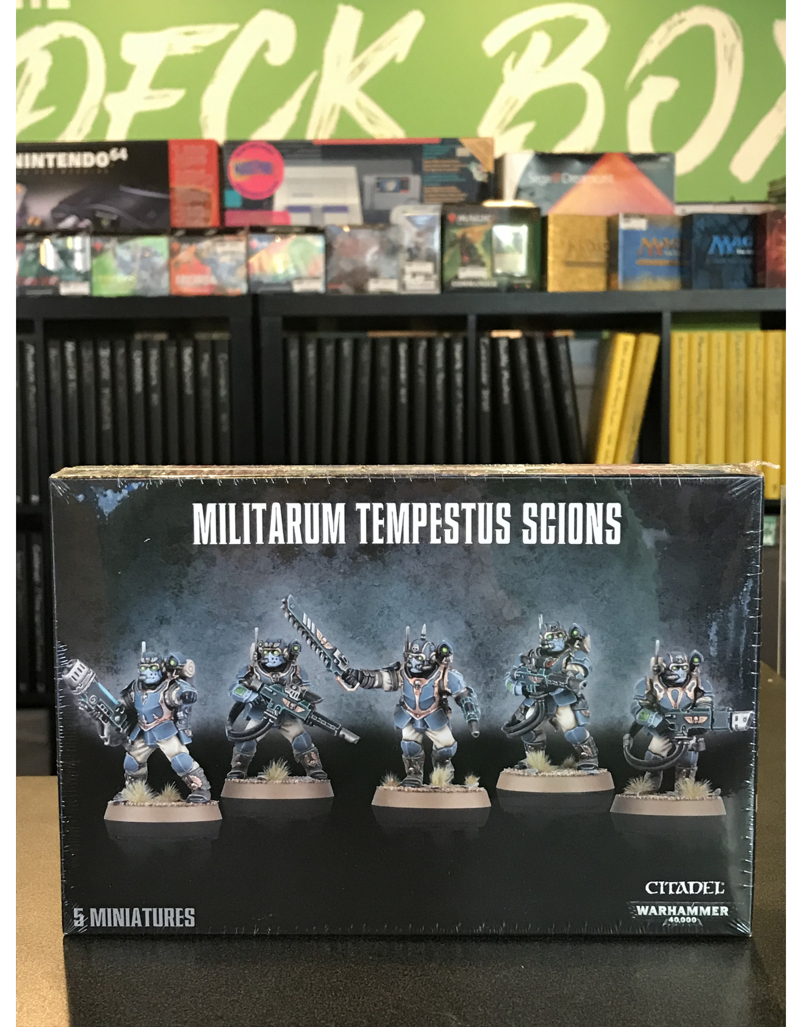 Warhammer 40K Militarum Tempestus Scions / Militarum Tempestus Scions Command Squad