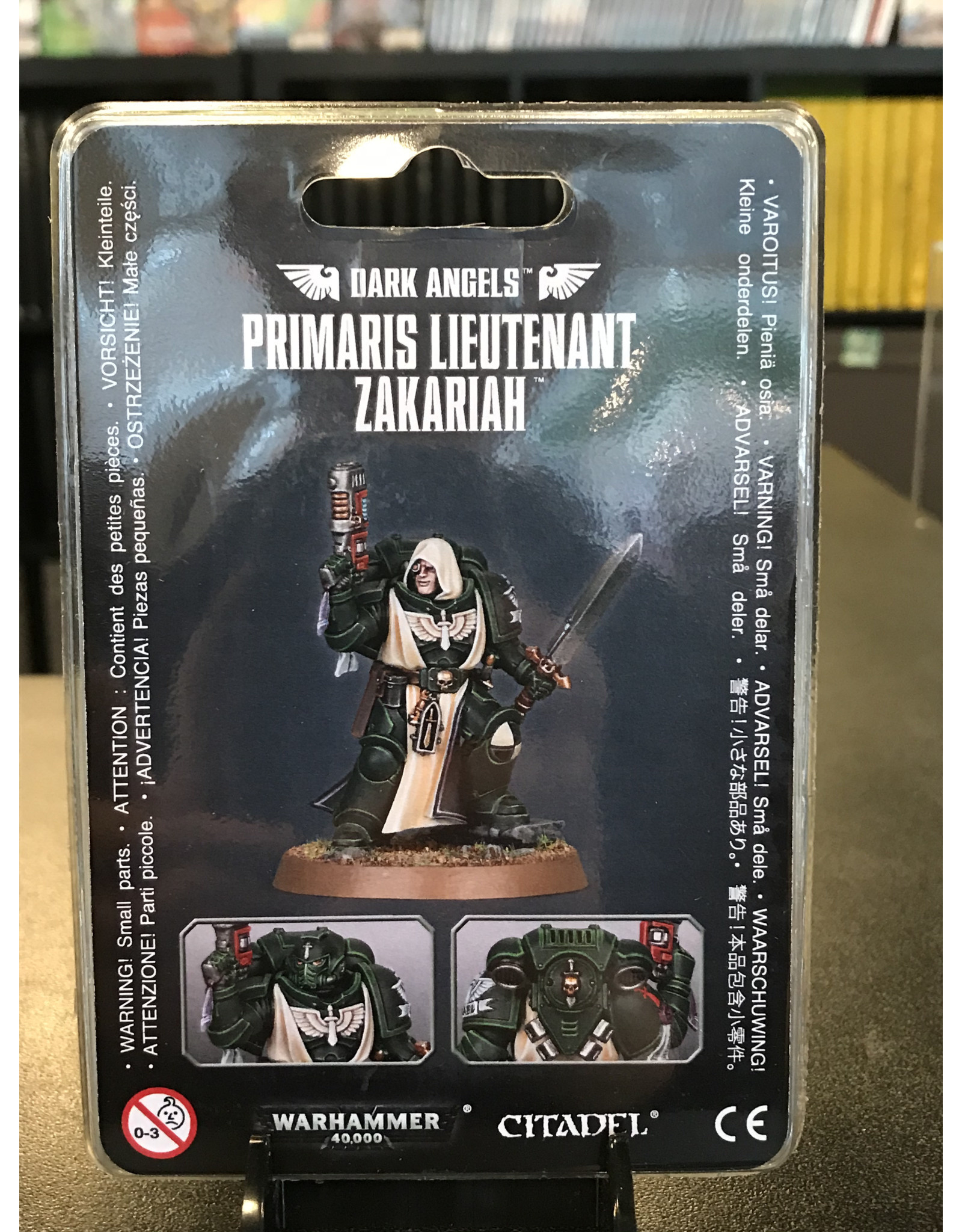 Warhammer 40K Dark Angels Primaris Lieutenant Zakariah
