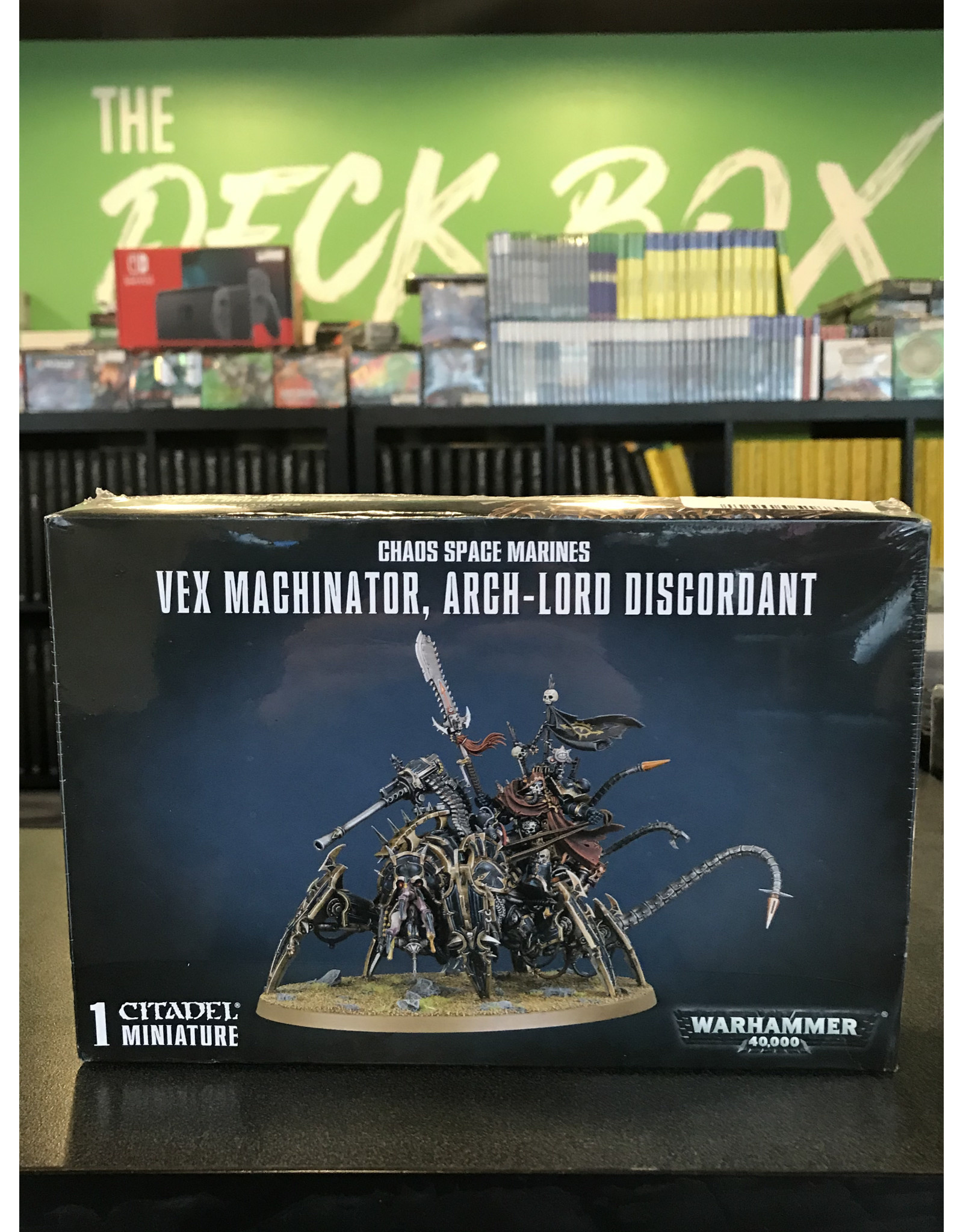 Warhammer 40K Vex Machinator, Arch-Lord Discordant / LORD DISCORDANT ON HELSTALKER