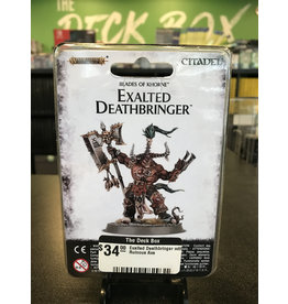 Age of Sigmar Exalted Deathbringer with Ruinous Axe