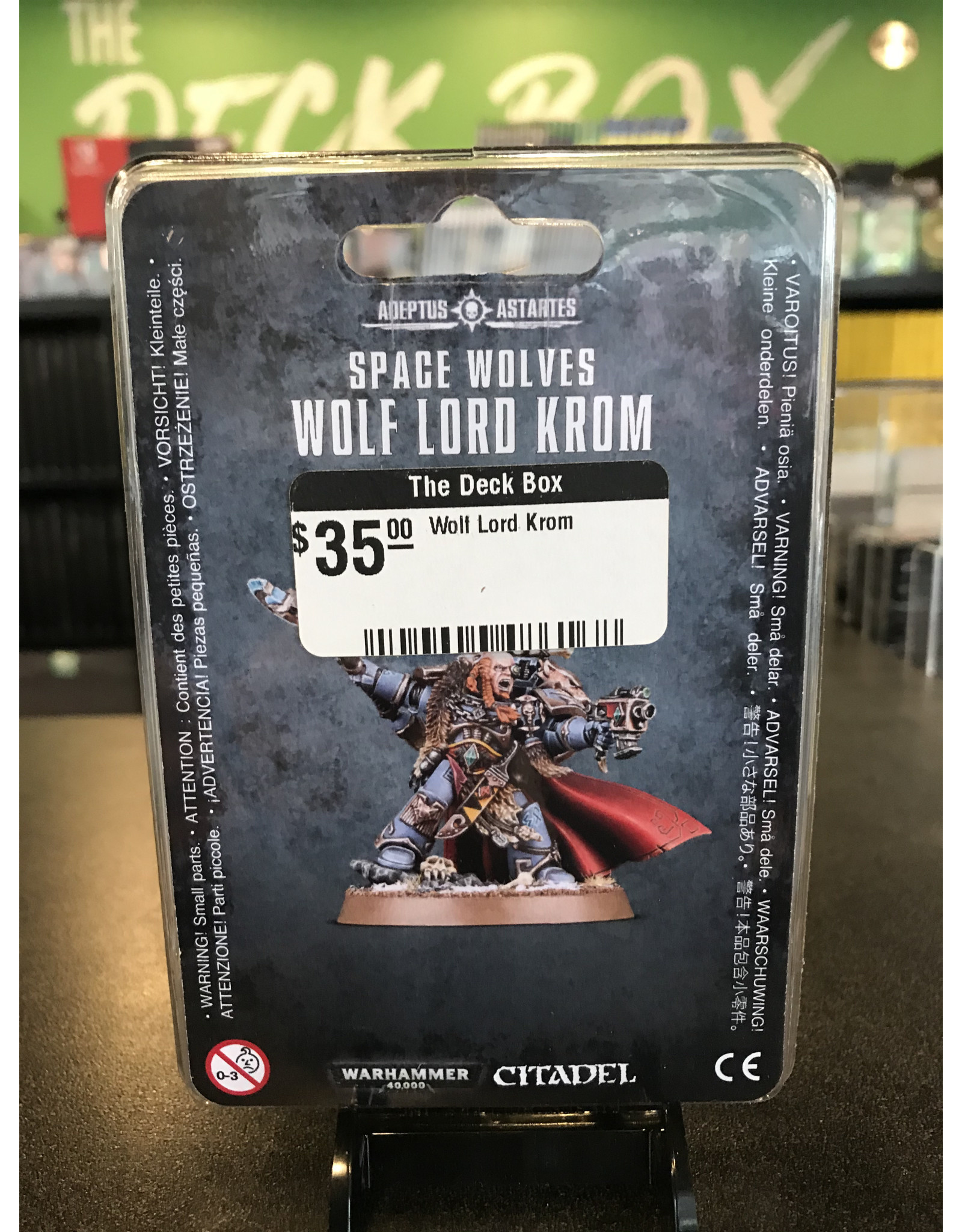 Warhammer 40K Wolf Lord Krom