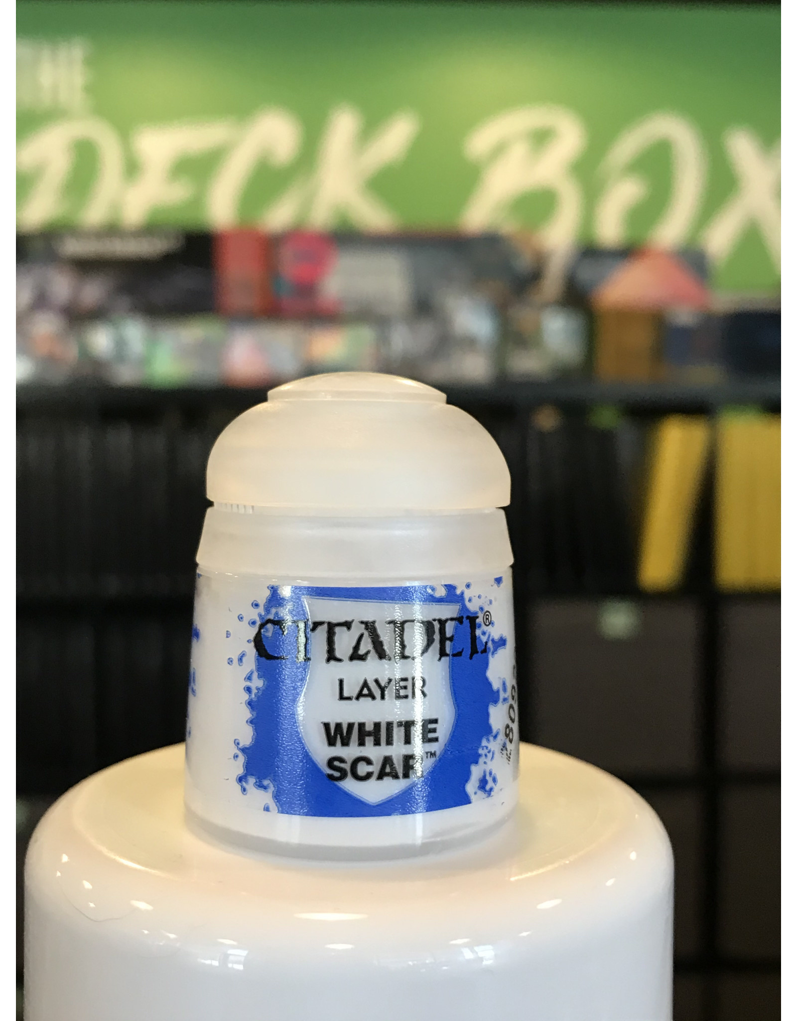 Games Workshop Paint/Supplies LAYER: WHITE SCAR