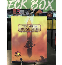 5E Compatible Books ARCANA OF THE ANCIENTS: BENEATH THE  MONOLITH 5E HC