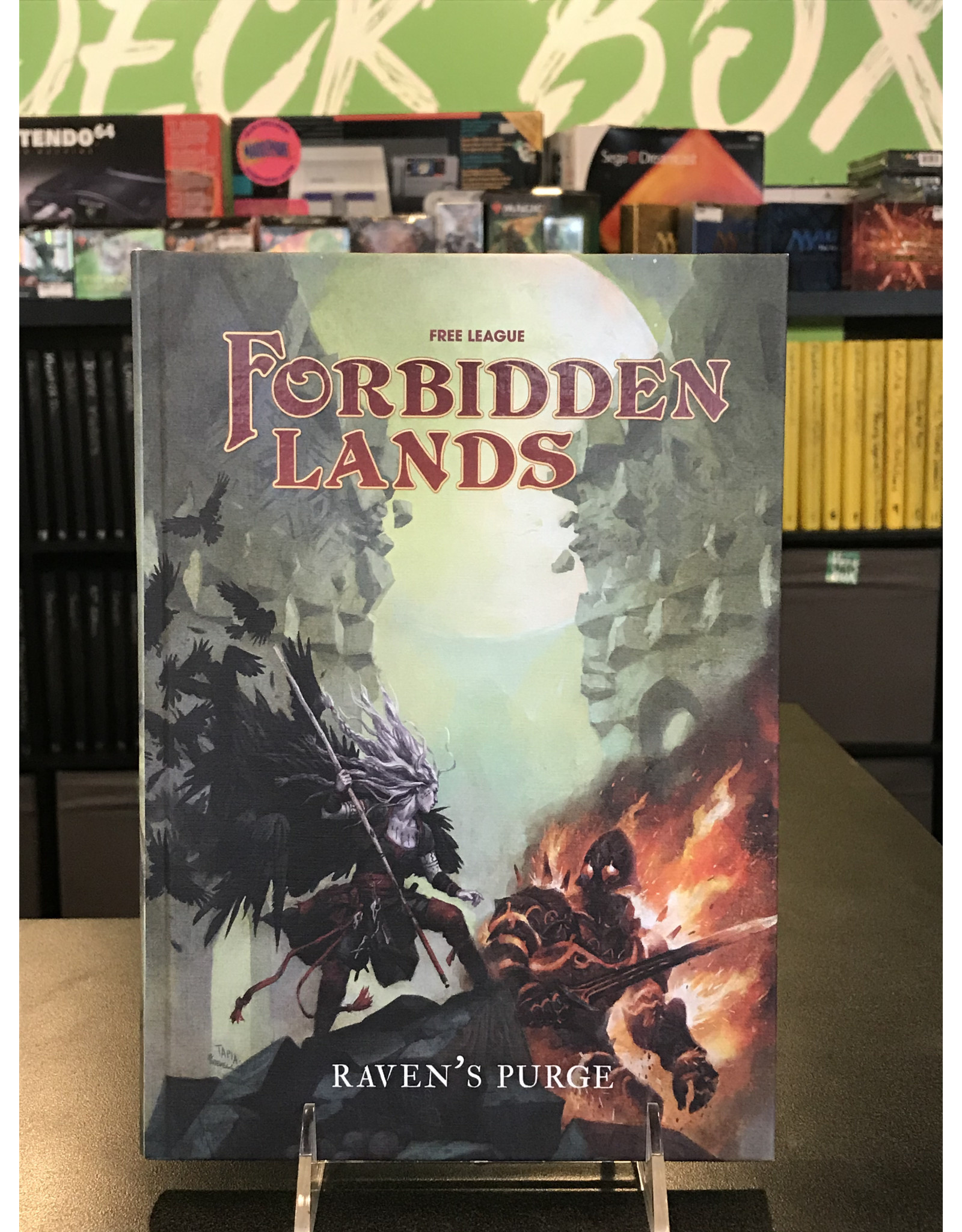 Forbidden Lands FORBIDDEN LANDS RPG RAVEN'S PURGE HC