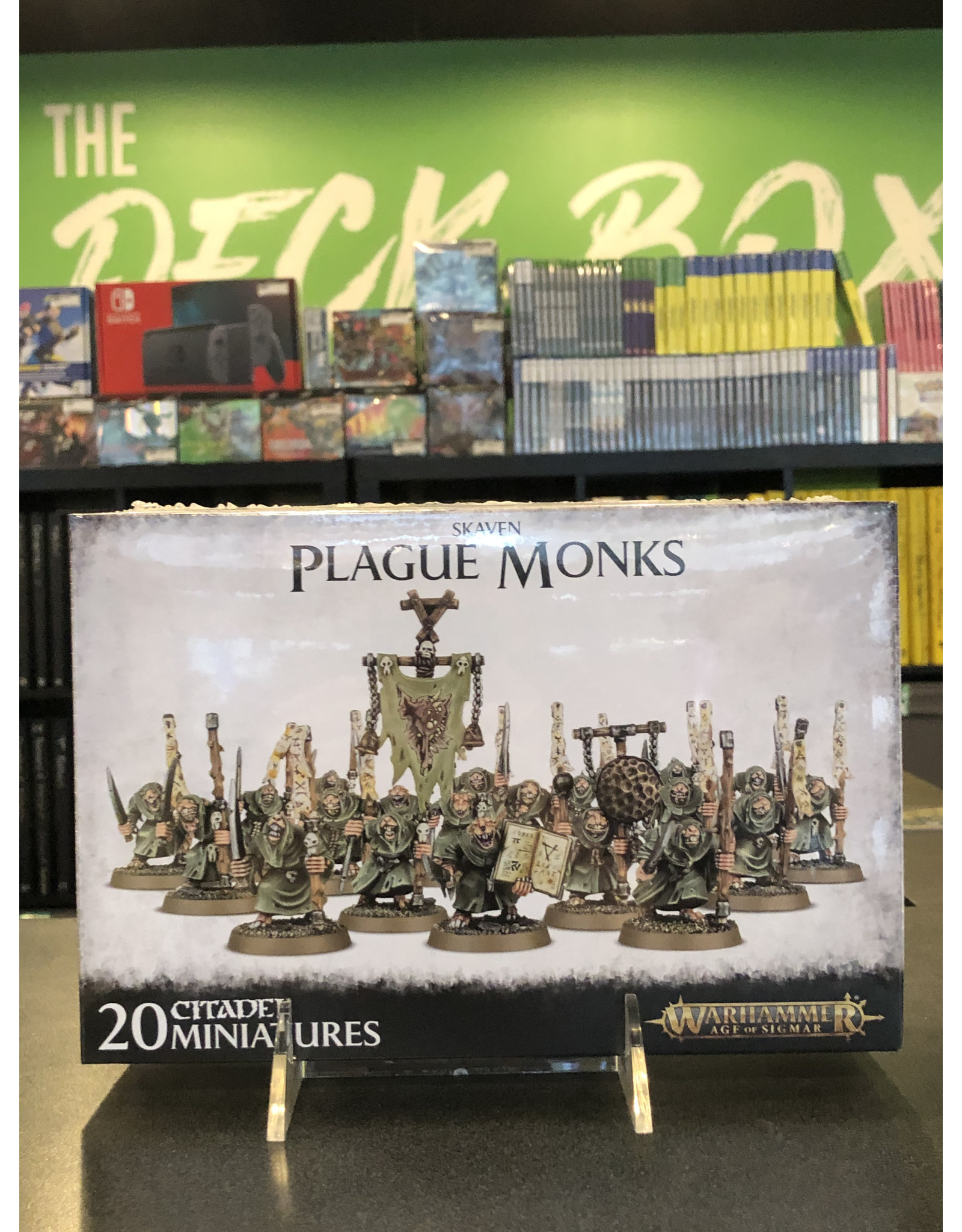 Age of Sigmar SKAVEN PESTILENS PLAGUE MONKS