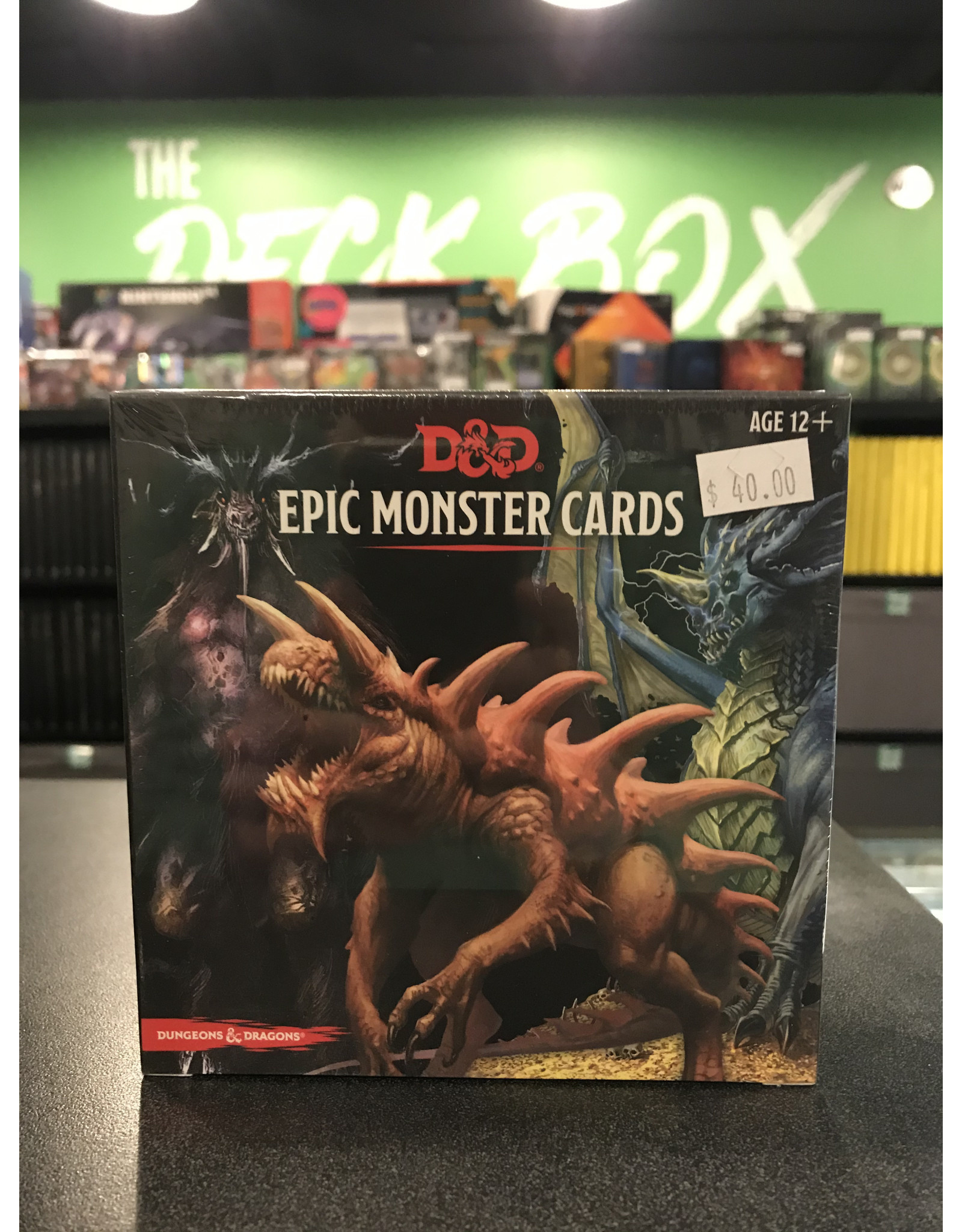 Dungeons & Dragons DND EPIC MONSTER CARDS