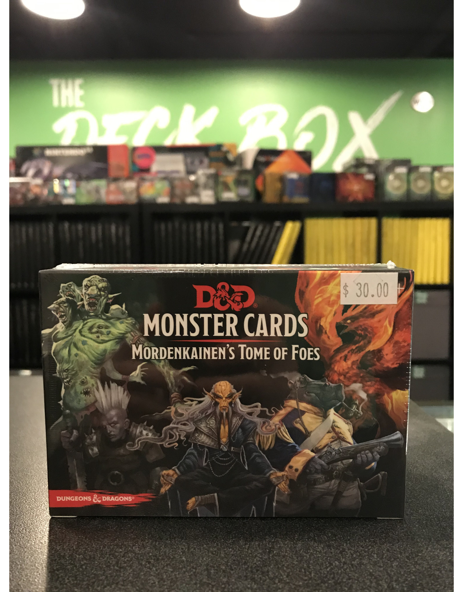 Dungeons & Dragons DND MONSTER CARDS: MORDENKAINEN’S TOME OF FOES