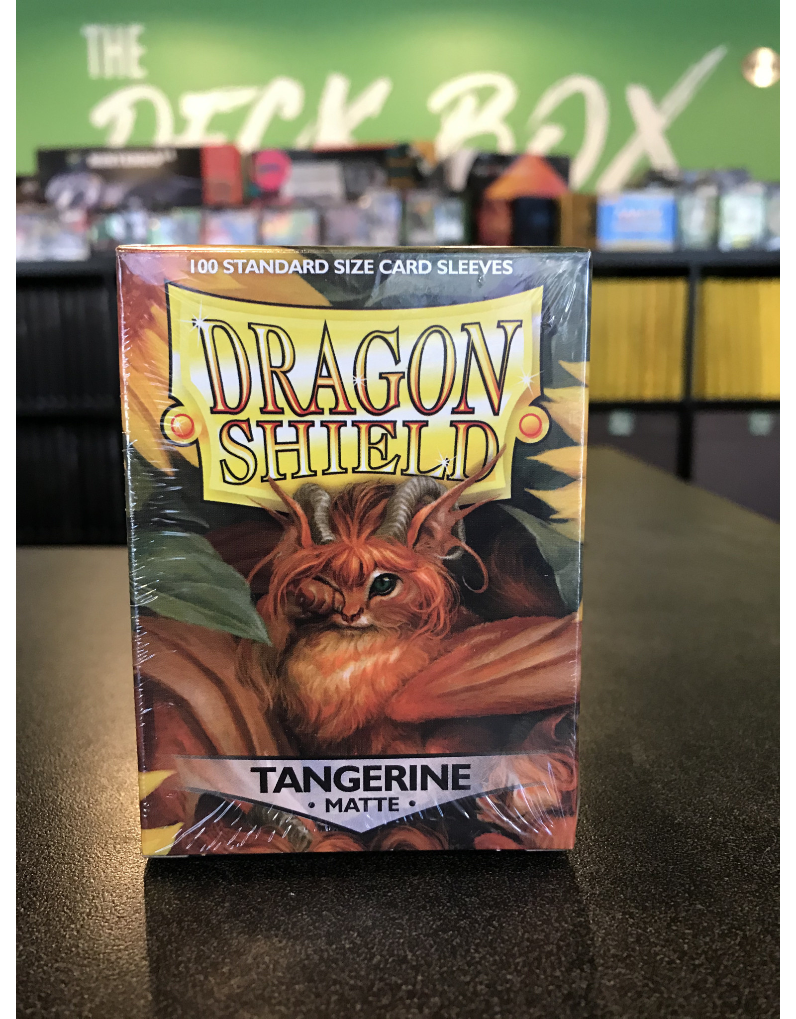 Dragon Shield (HOLD)DRAGON SHIELD SLEEVES MATTE TANGERINE 100CT (50)