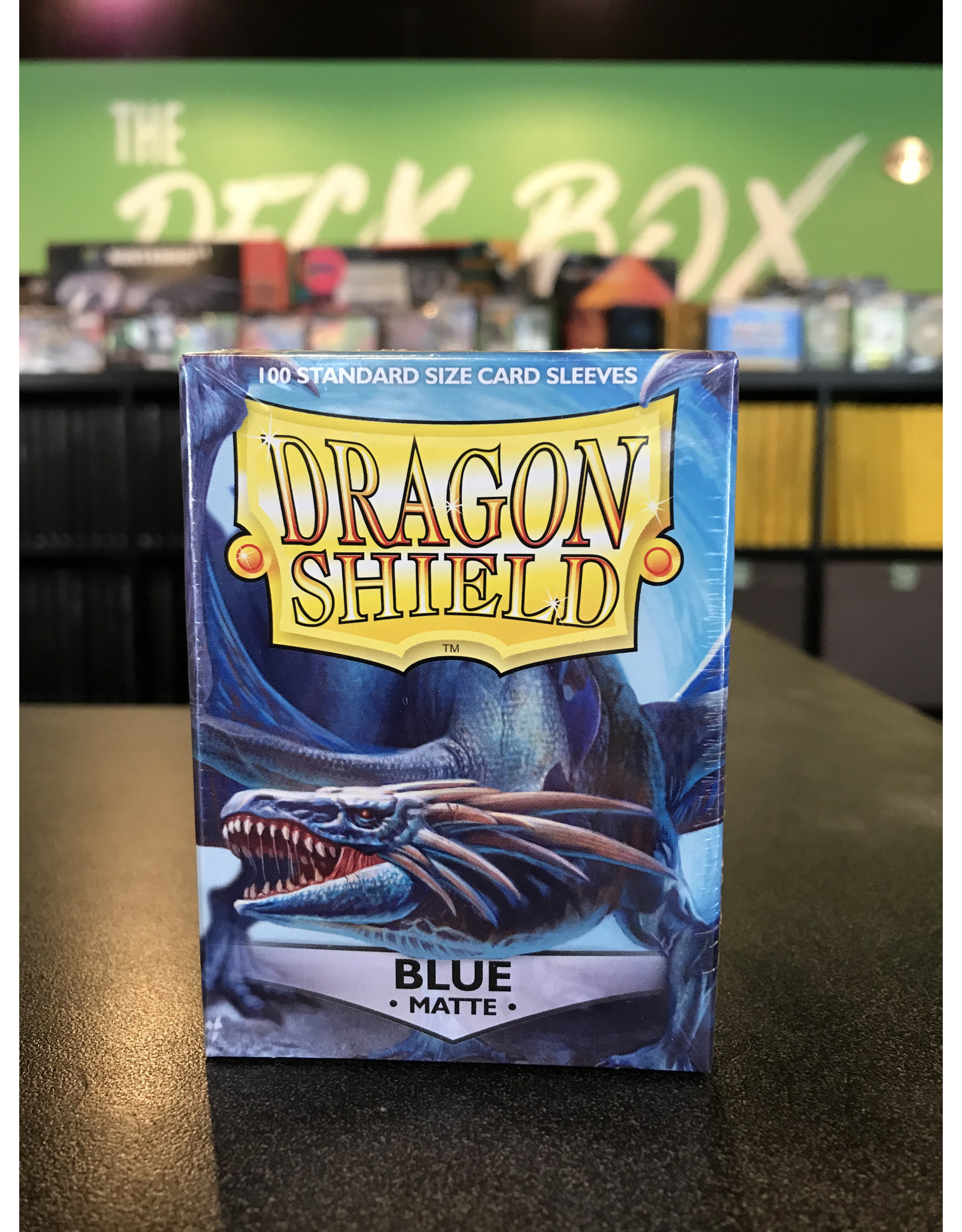 Dragon Shield DRAGON SHIELD SLEEVES MATTE BLUE 100CT (10/50)