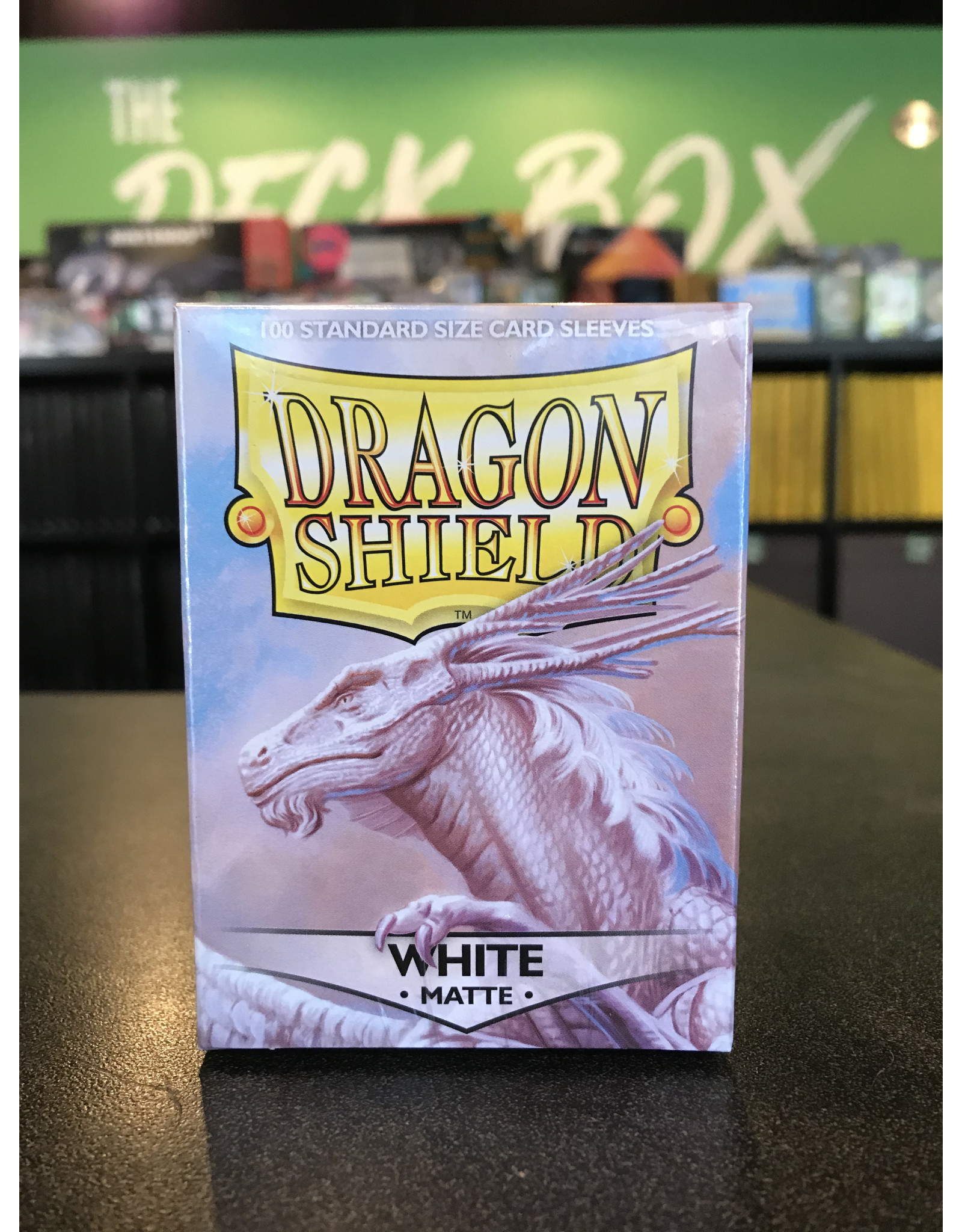 Dragon Shield DRAGON SHIELD SLEEVES MATTE WHITE 100CT (10/50)