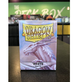 Dragon Shield DRAGON SHIELD SLEEVES MATTE WHITE 100CT (10/50)