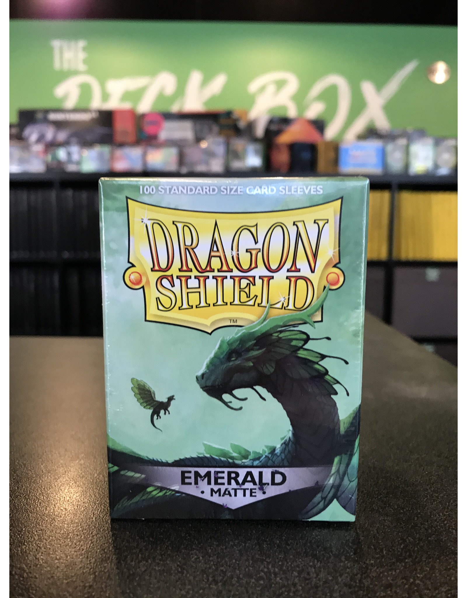 Dragon Shield DRAGON SHIELD SLEEVES MATTE EMERALD 100CT  (10/50)