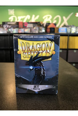 Dragon Shield DRAGON SHIELD SLEEVES MATTE JET 100CT (10/50)