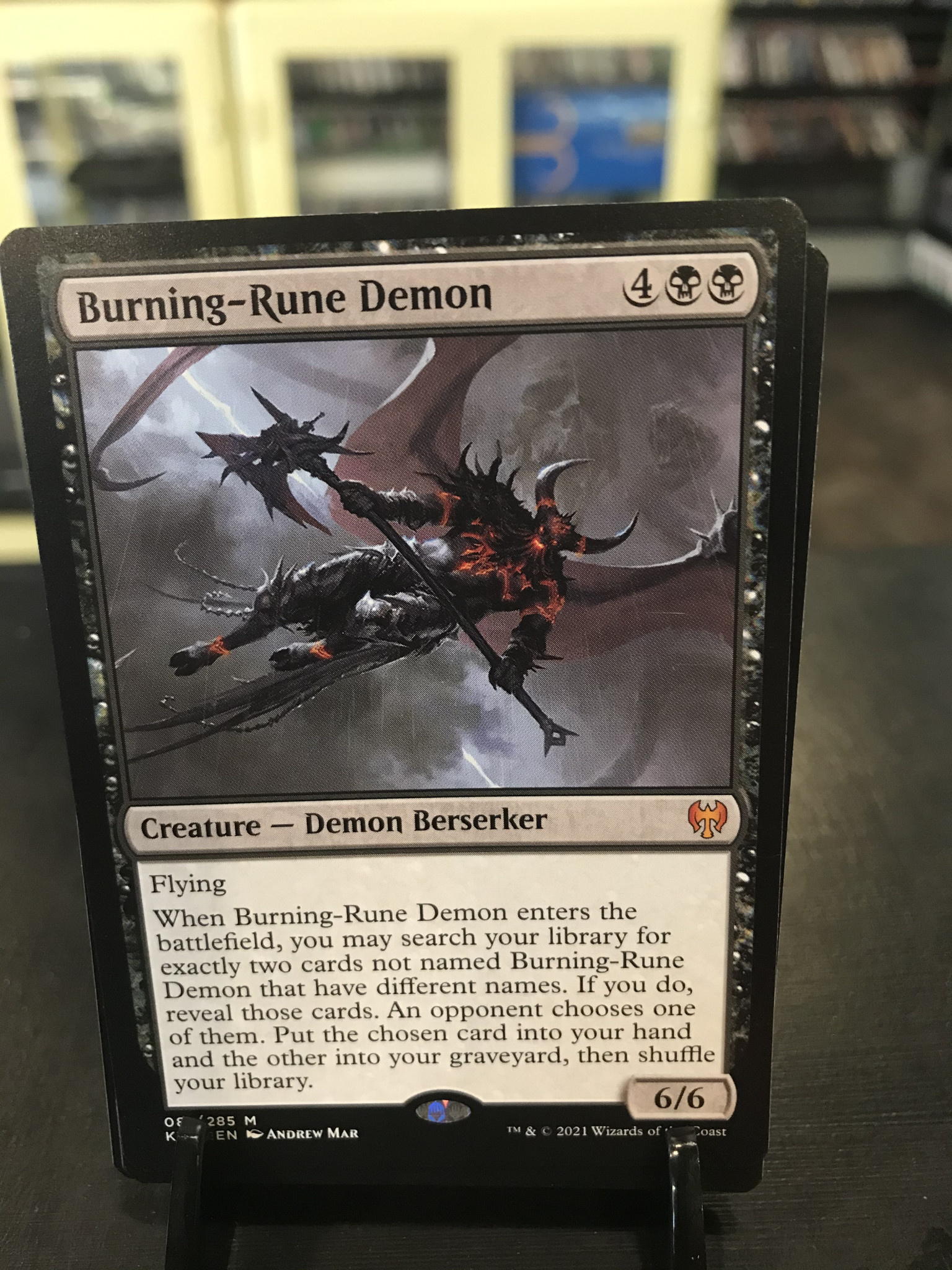 Magic Burning-Rune Demon (KHM) - The Deck Box