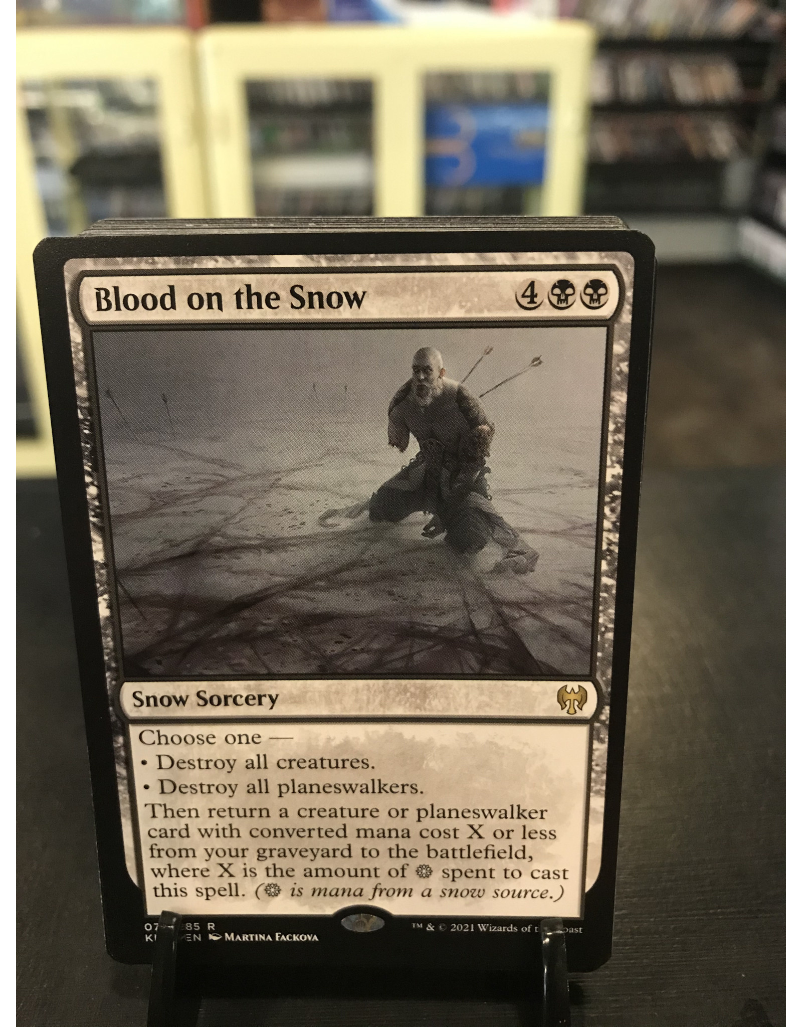 Magic Blood on the Snow  (KHM)