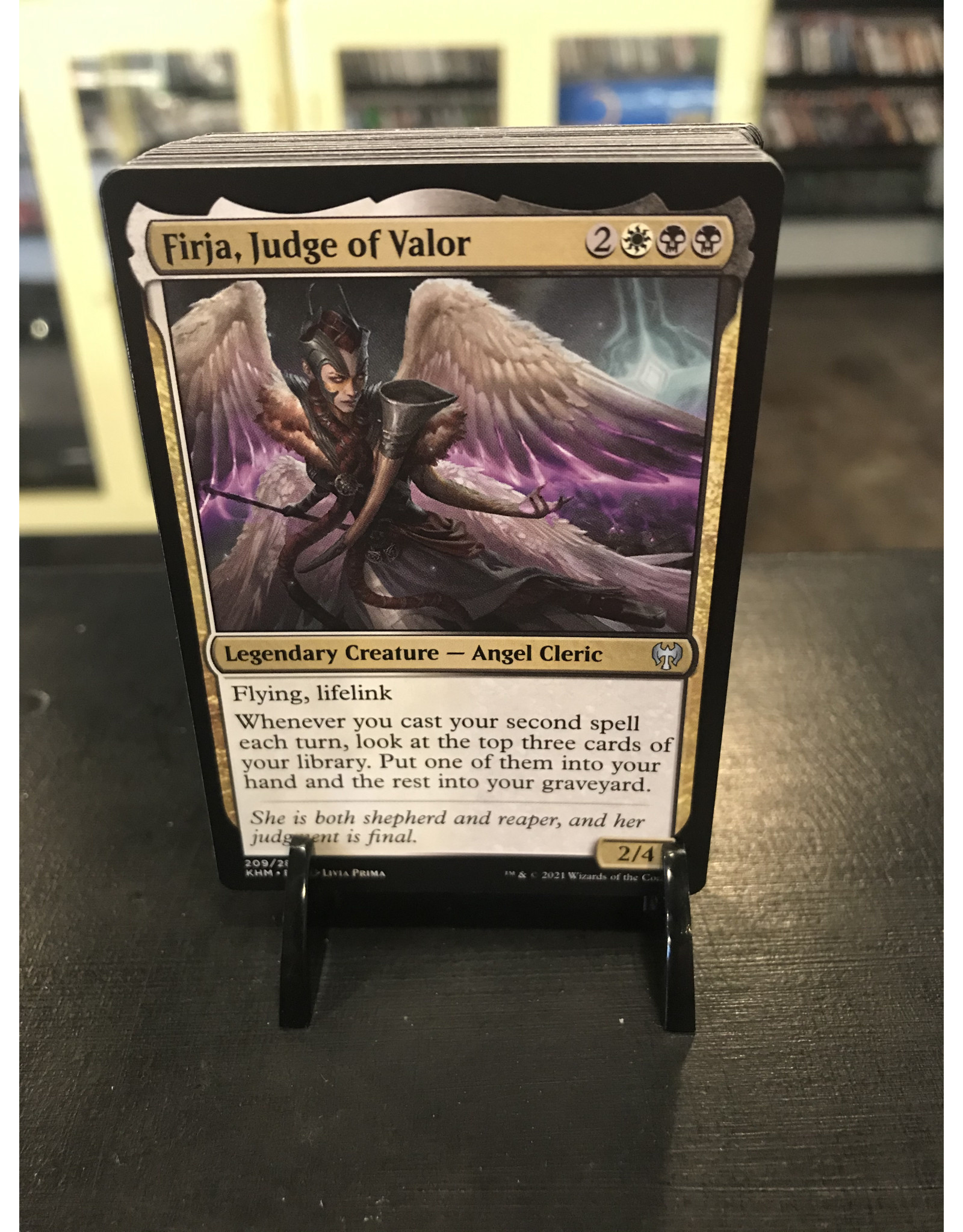 Magic Firja, Judge of Valor  (KHM)