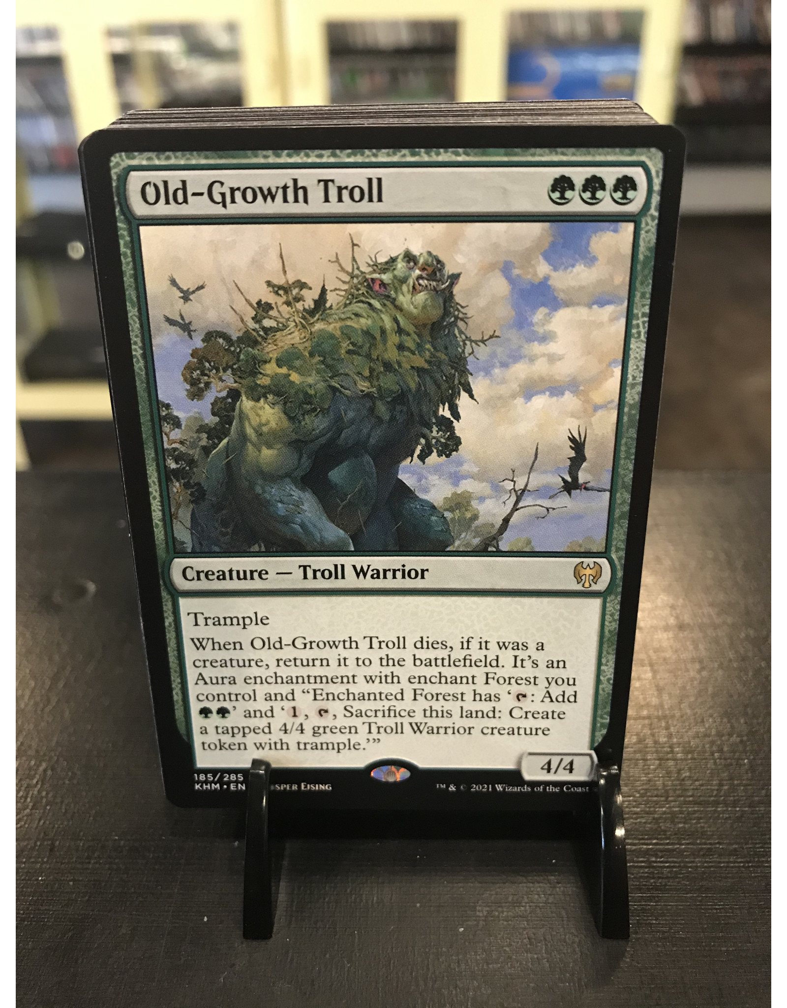 Magic Old-Growth Troll  (KHM)