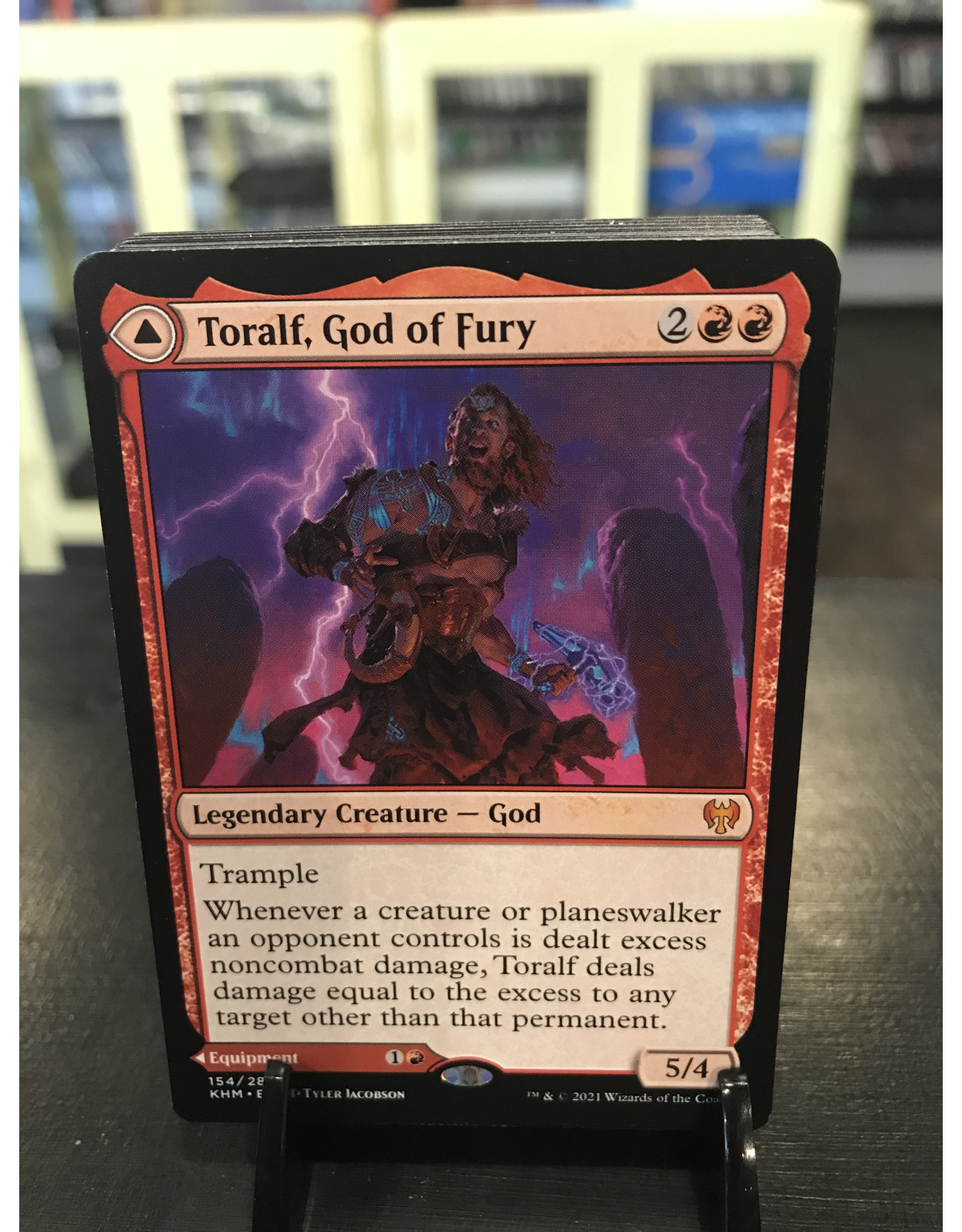 Magic Toralf, God of Fury // Toralf's Hammer  (KHM)