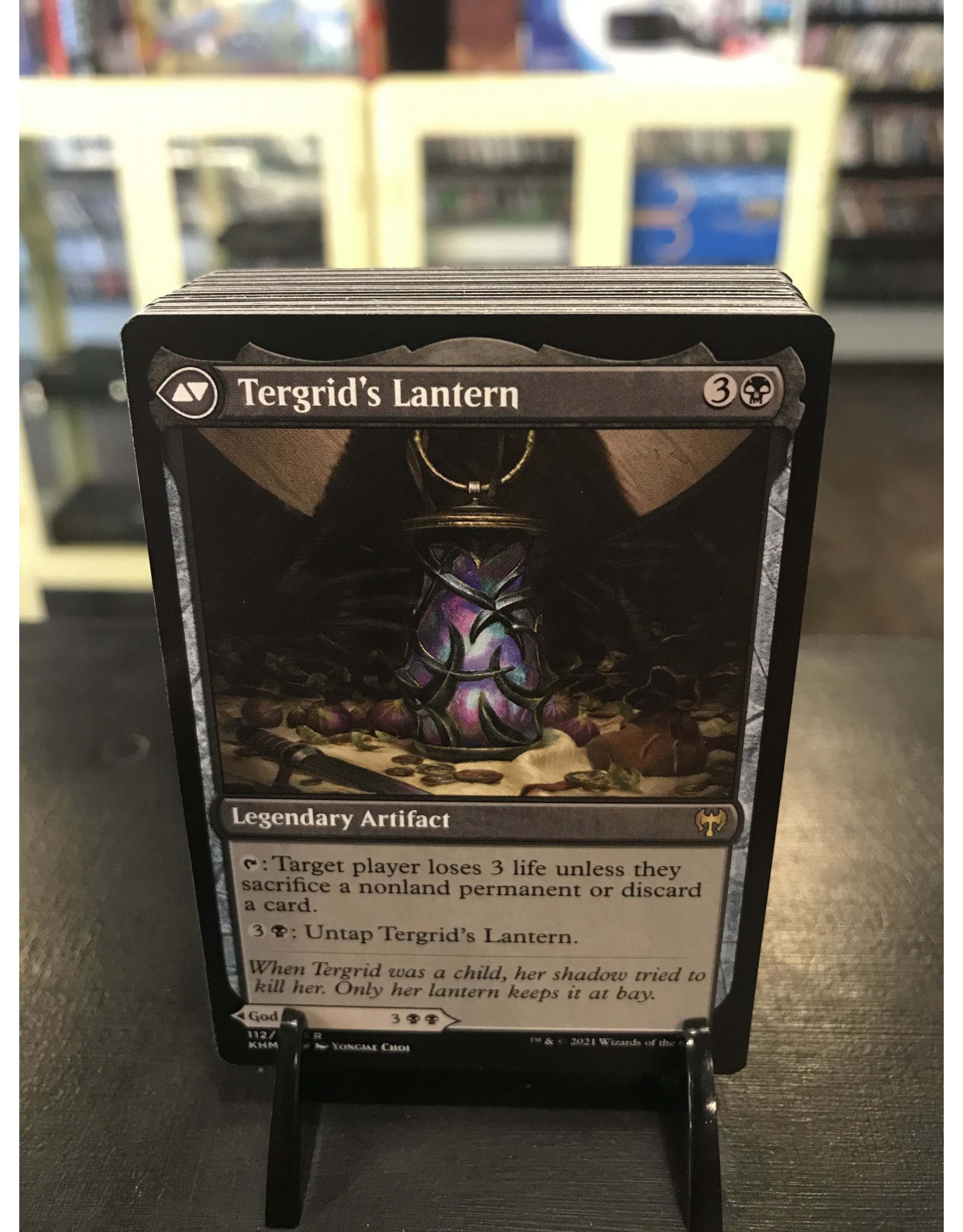 Magic Tergrid, God of Fright // Tergrid's Lantern  (KHM)