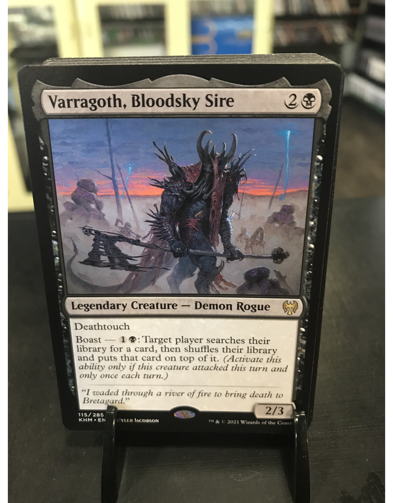 Magic Varragoth, Bloodsky Sire  (KHM)