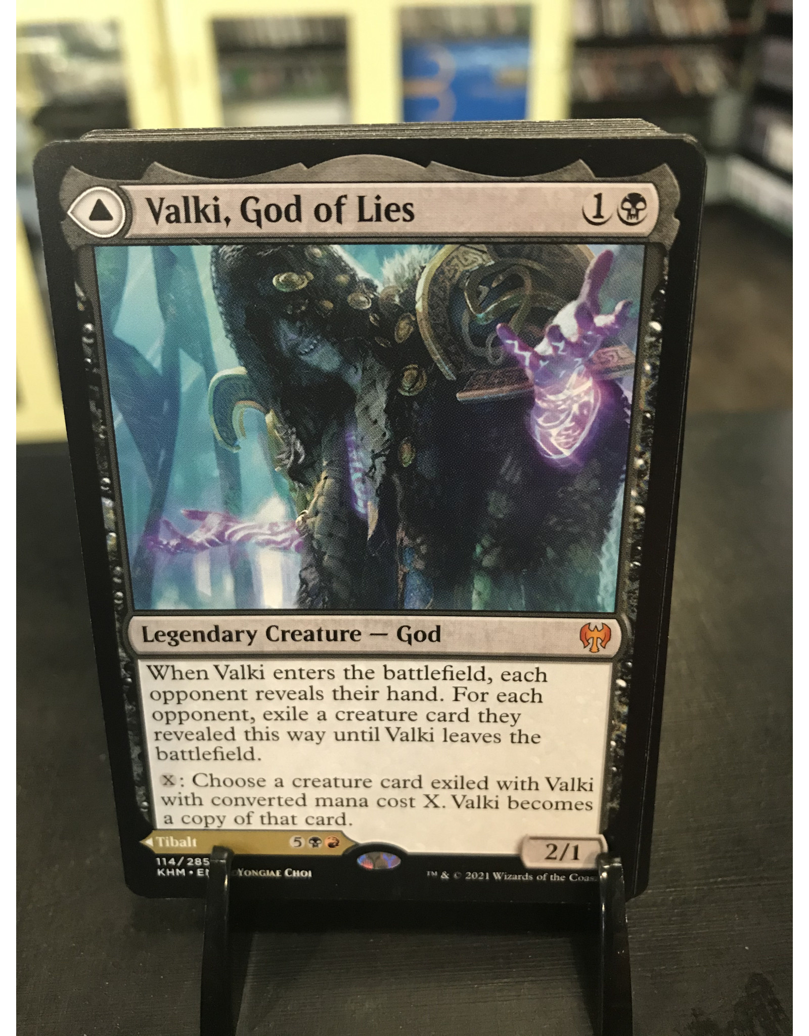 Magic Valki, God of Lies // Tibalt, Cosmic Impostor  (KHM)