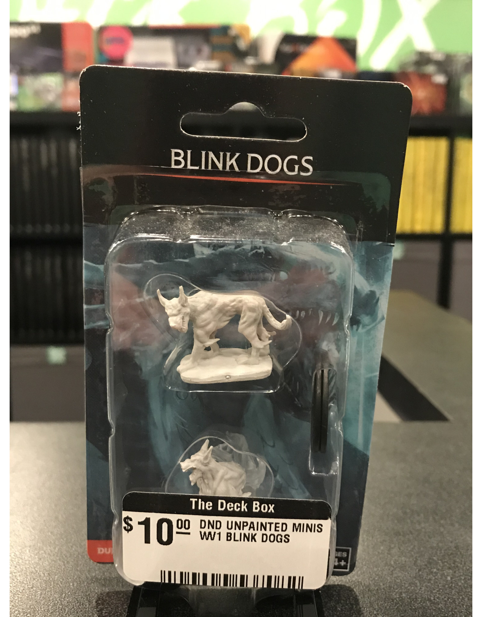D & D Minis DND UNPAINTED MINIS WV1 BLINK DOGS (144)