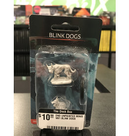 D & D Minis DND UNPAINTED MINIS WV1 BLINK DOGS (144)