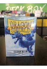 Dragon Shield DRAGON SHIELD SLEEVES MATTE CLEAR BLUE 100CT