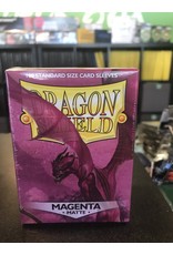 Dragon Shield DRAGON SHIELD SLEEVES MATTE MAGENTA 100CT (10/50)