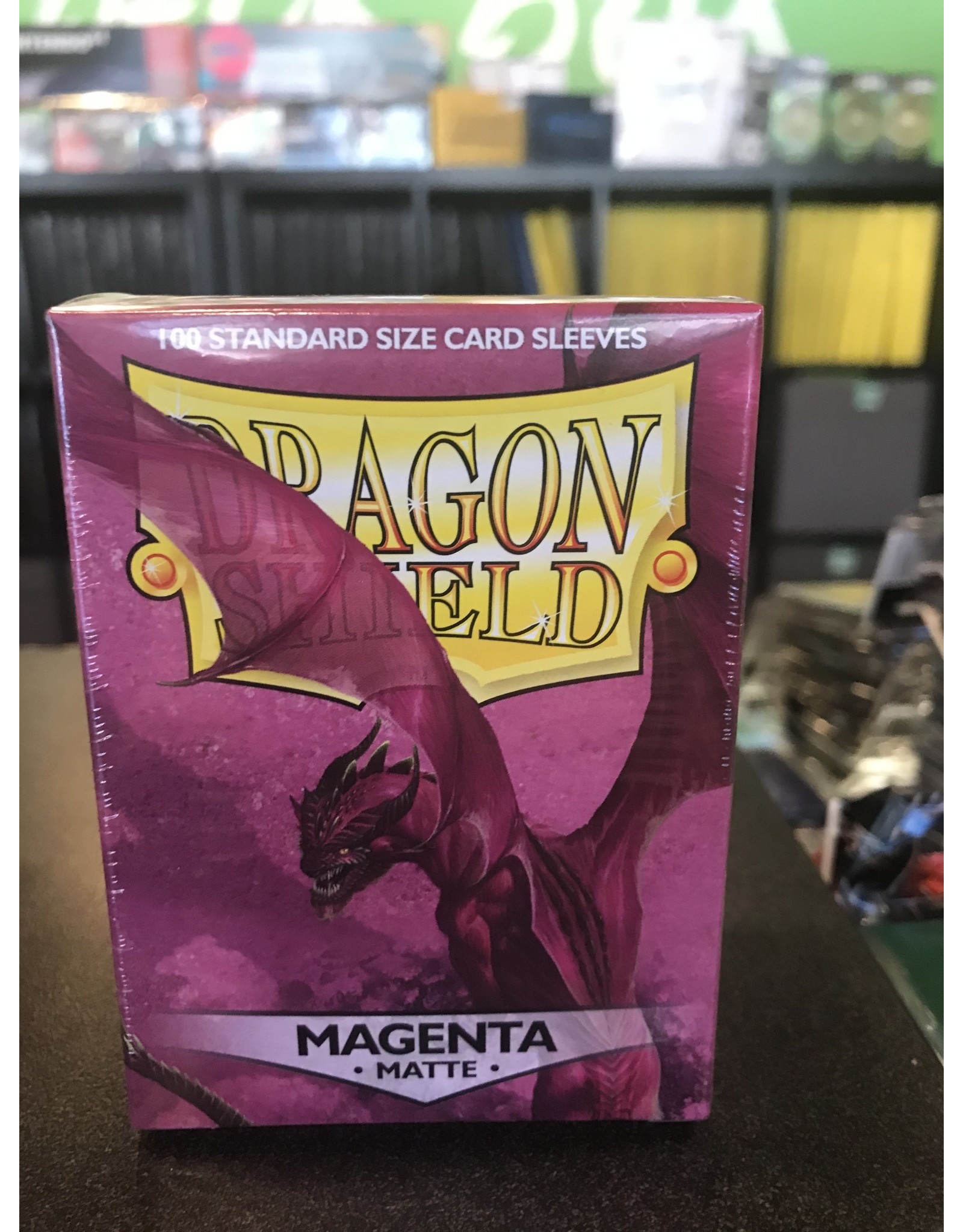 Dragon Shield DRAGON SHIELD SLEEVES MATTE MAGENTA 100CT (10/50)