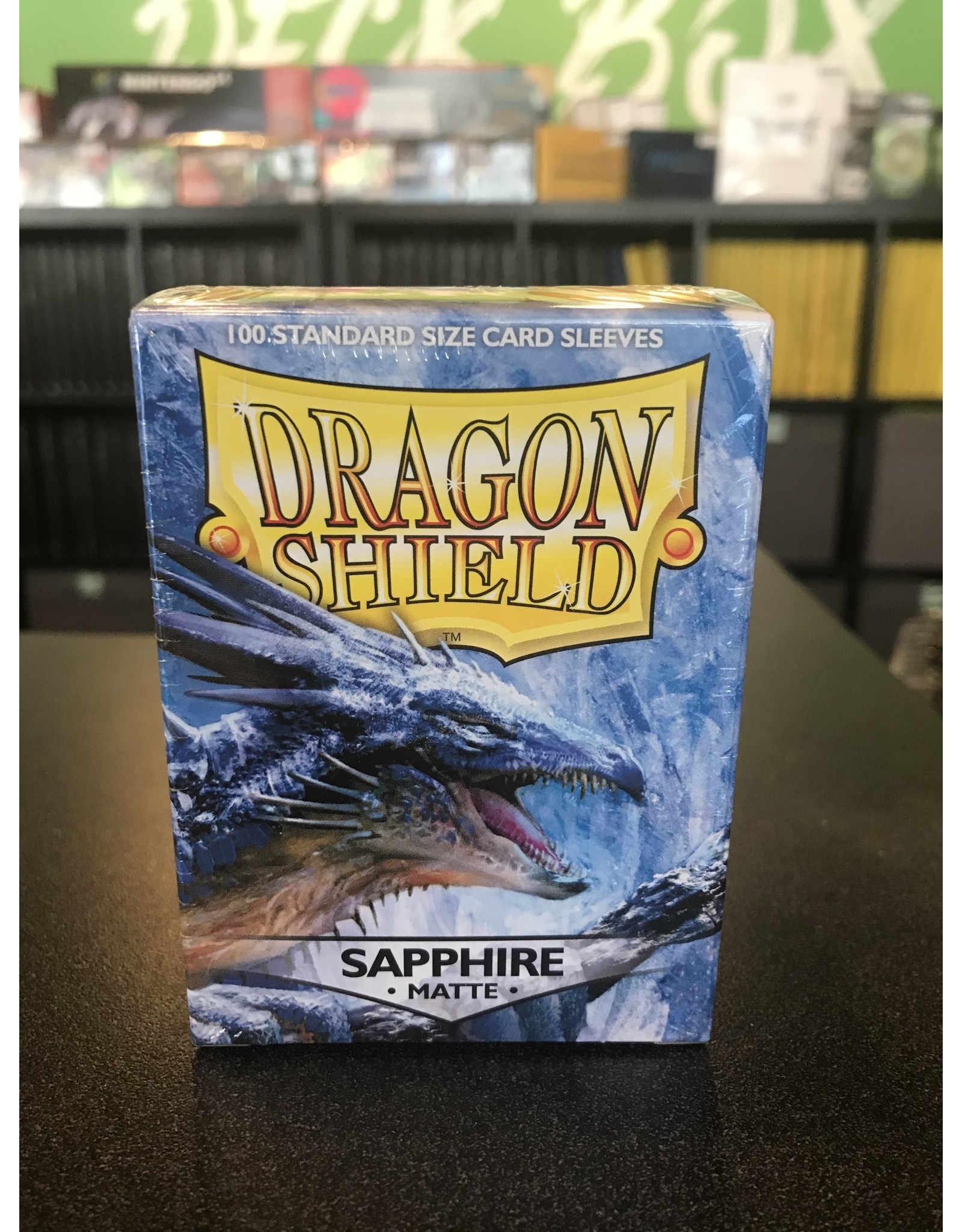 Dragon Shield DRAGON SHIELD SLEEVES MATTE SAPPHIRE 100CT  (10/50)