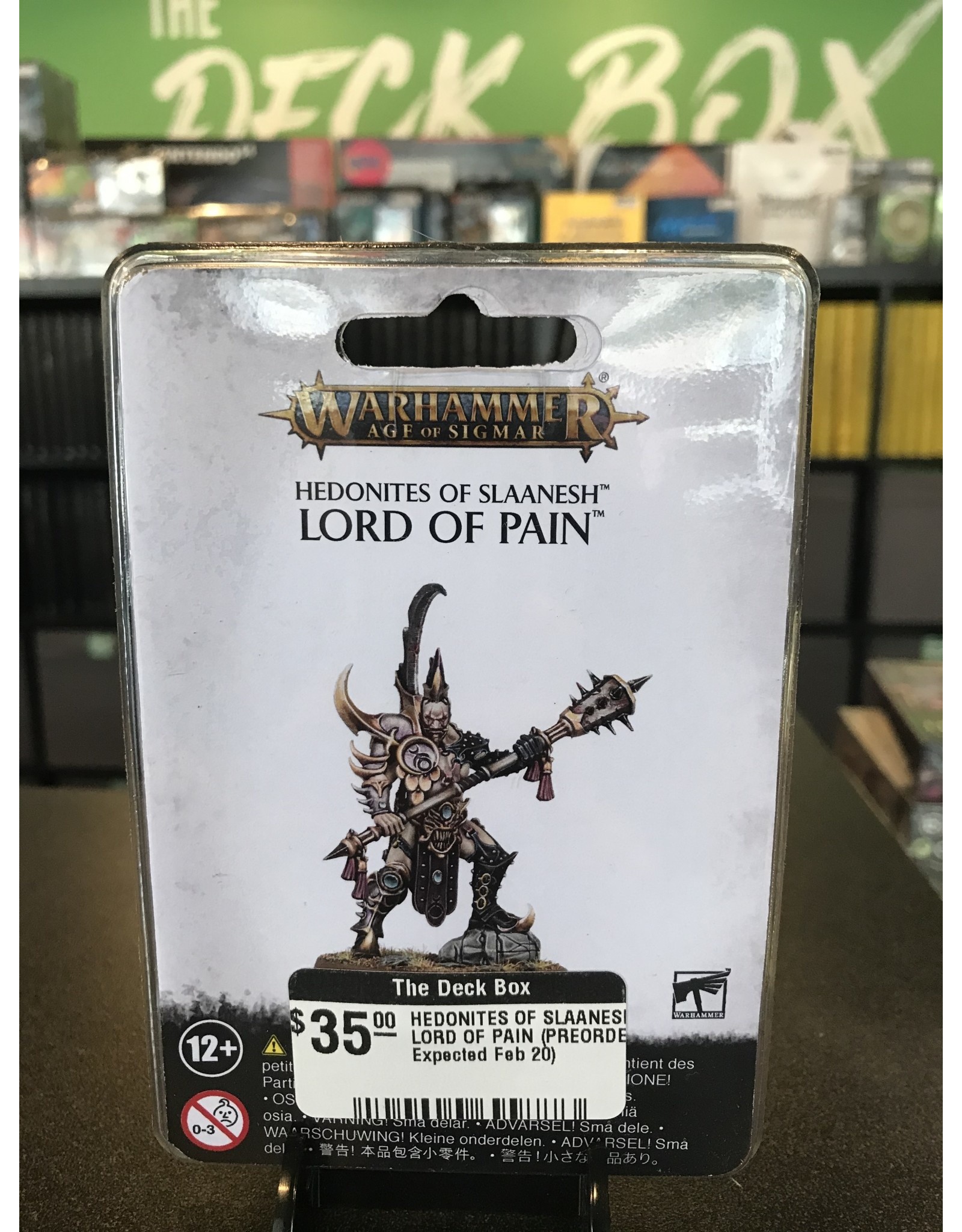 Age of Sigmar HEDONITES OF SLAANESH: LORD OF PAIN