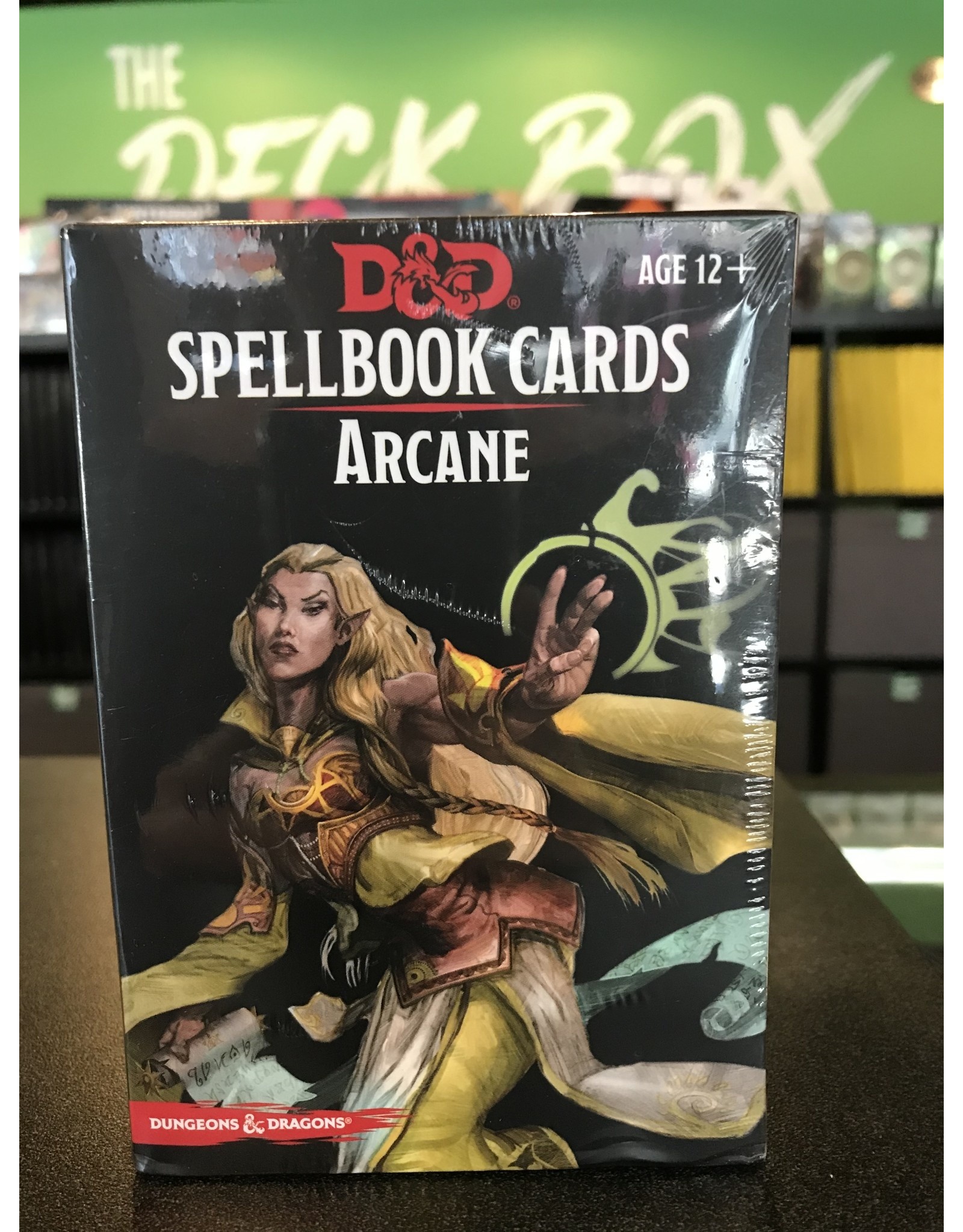 Dungeons & Dragons DND SPELLBOOK CARDS ARCANE 2ND EDITION (12)