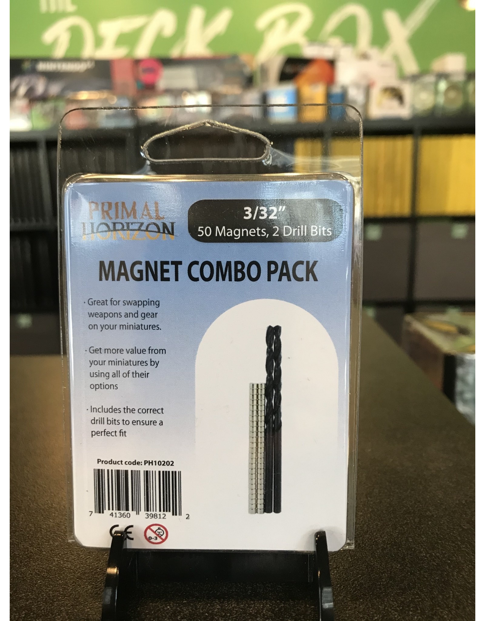 MAGNETS: COMBO PACK 3/32 X 1/16 (50 + DRILLX2)