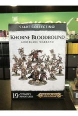 Age of Sigmar Start Collecting! Khorne Bloodbound Goreblade Warband