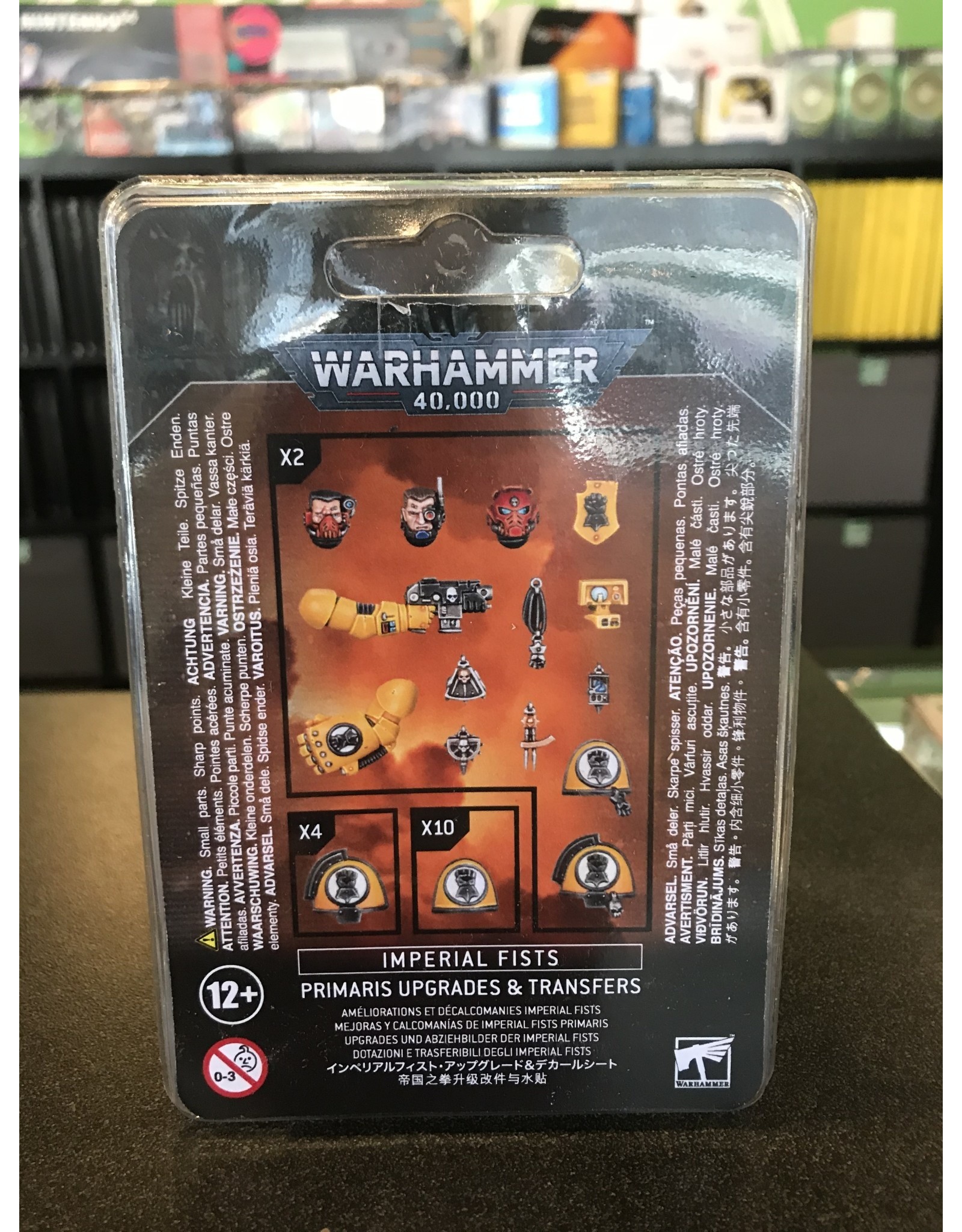 Warhammer 40K Imperial Fist Primaris Upgrade