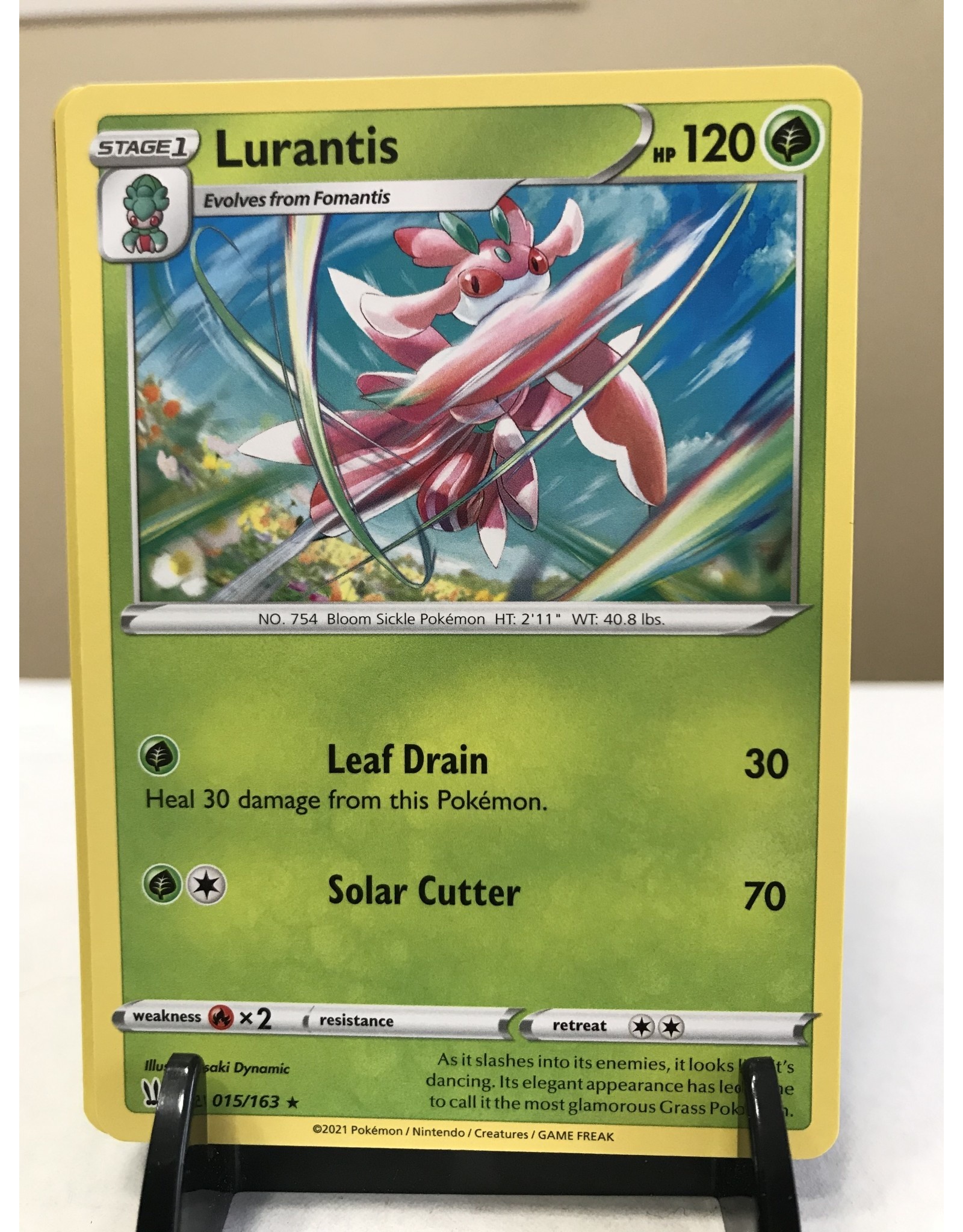 Pokemon Lurantis 015/163