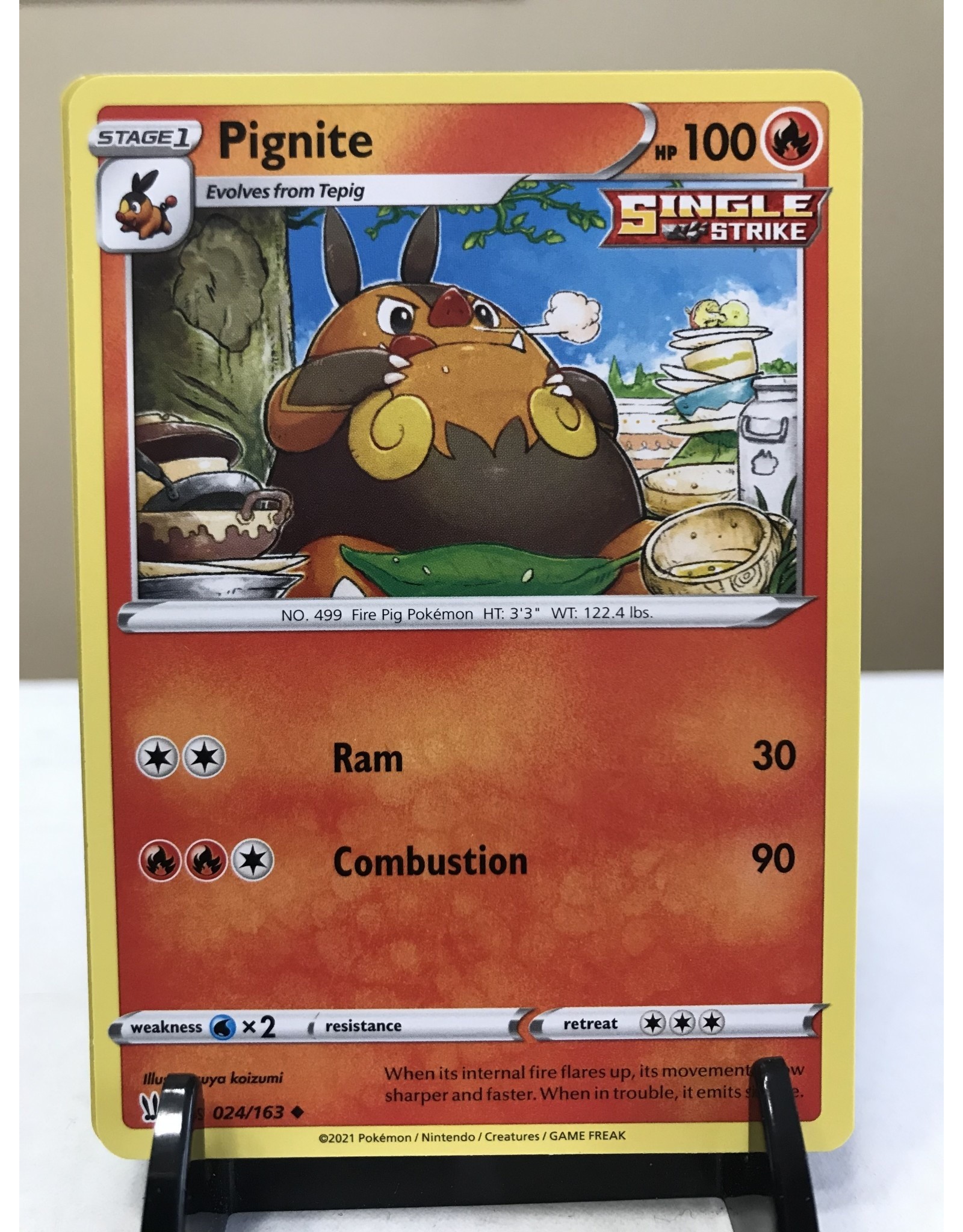 Pokemon Pignite 024/163
