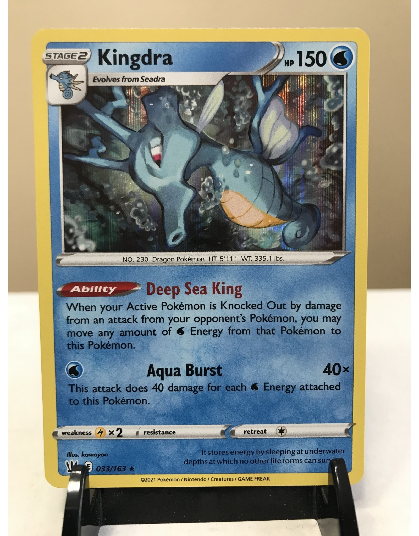 Pokemon Kingdra 033/163