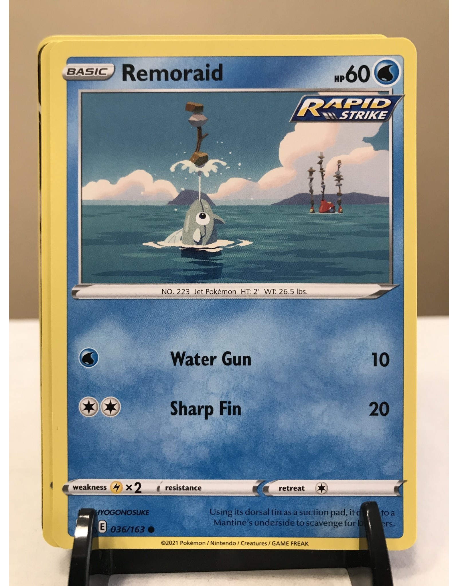 Pokemon Remoraid 036/163